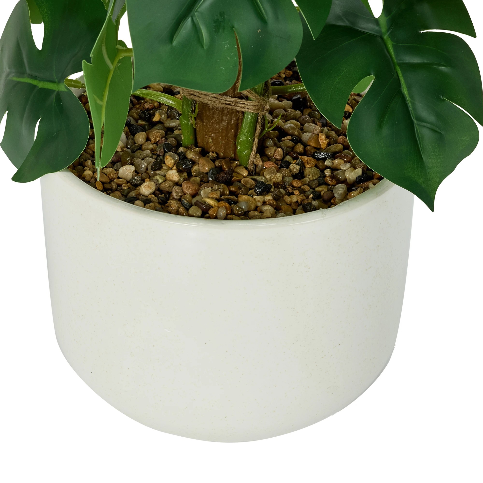 4 Artificial Climbing Monstera in Pot, 4 of 5