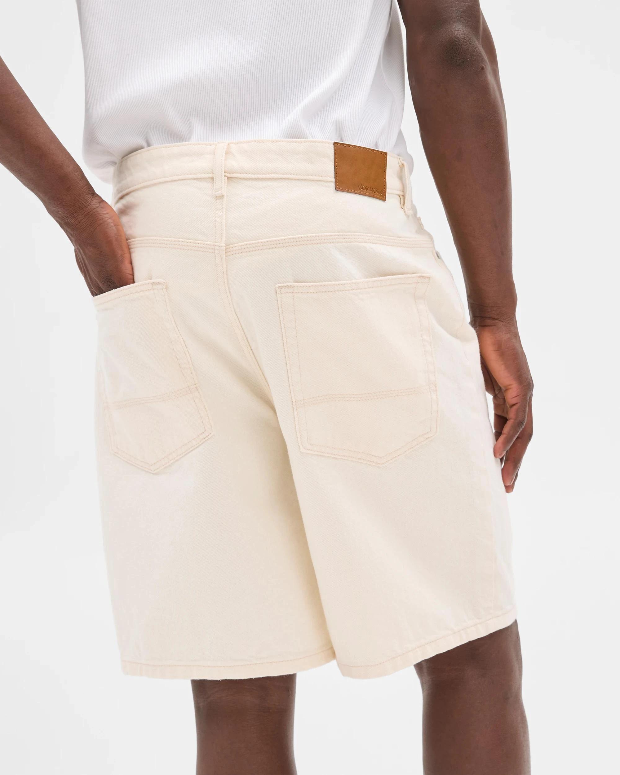 5 Loose Denim Shorts - Commons ECRU, 5 of 6