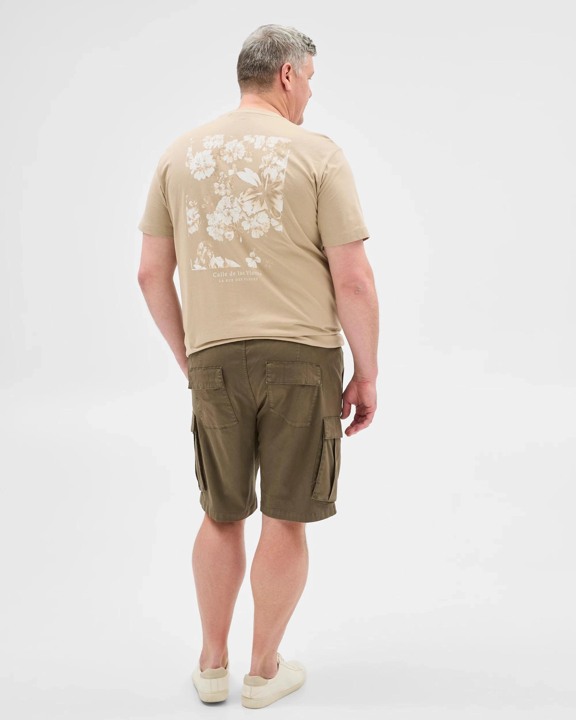 6 Target Man Plus Plus Size Australian Cotton Rich Cargo Shorts DARK OLIVE, 6 of 6