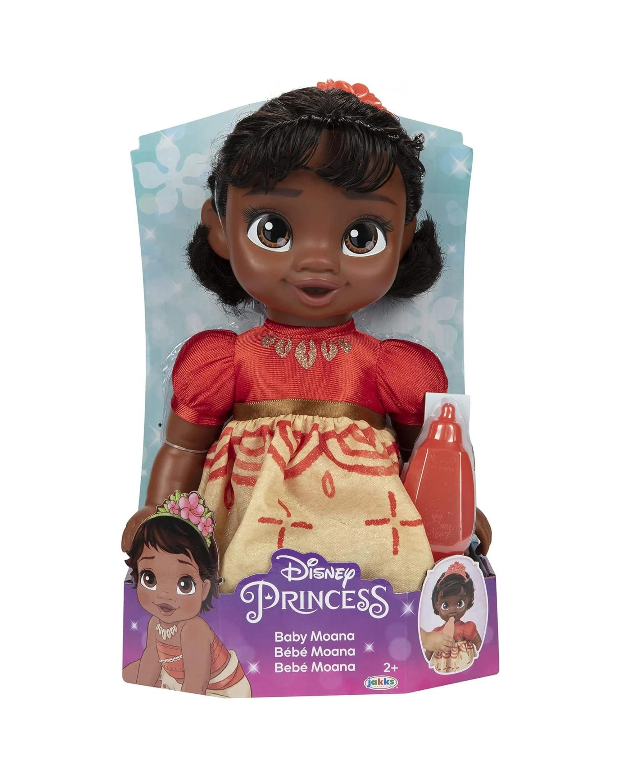 1 Disney Princess Deluxe Baby Moana Doll, 1 of 8
