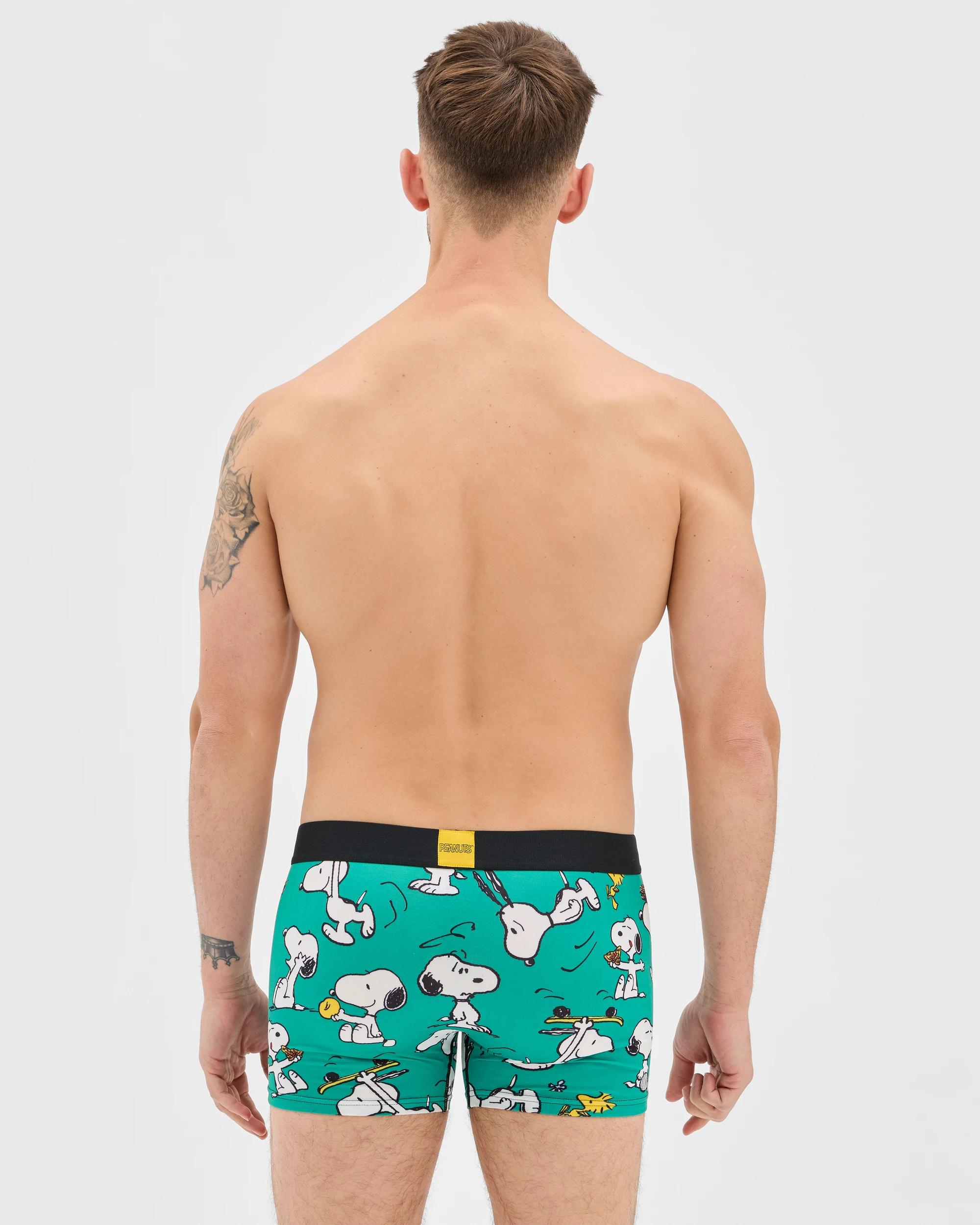 3 Swag Licensed Trunks - Snoopy GREEN, 3 of 4