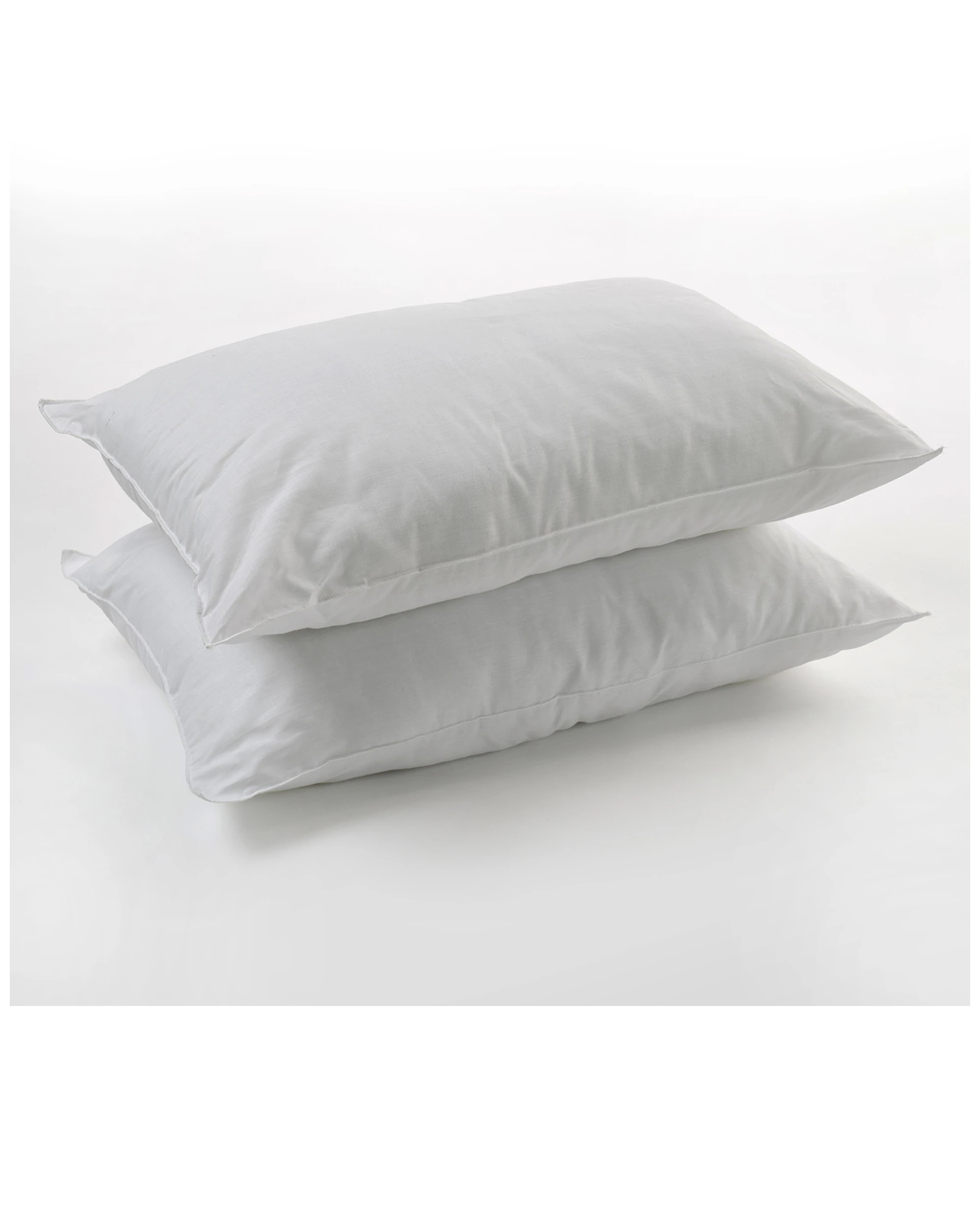 2 2pk Tontine Good Night Easy Wash Medium Sleeping Pillow Cushion Rectangle
 - White, 2 of 5