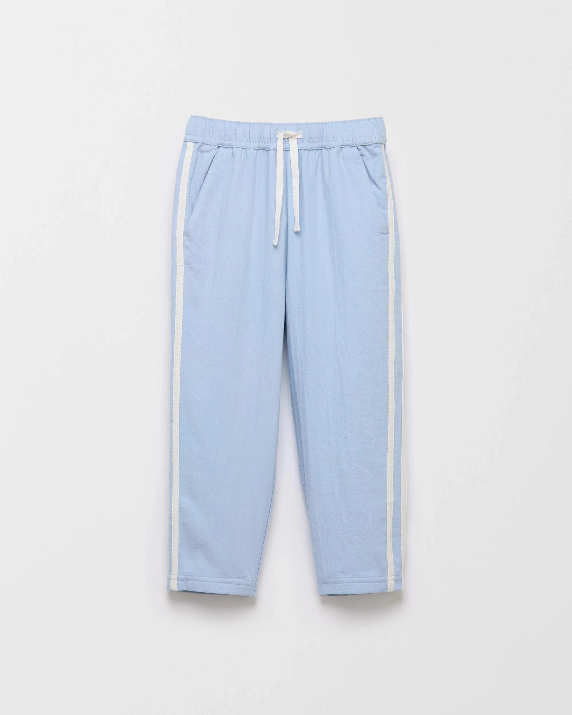 1 Target Kids Lightweight Woven Pull On Pants TIDAL BLUE, 1 of 2