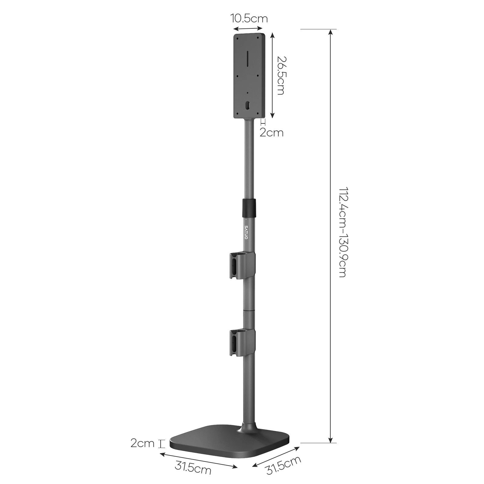 1 Ausway Freestanding Cordless Vacuum Cleaner Stand Rack, 1 of 5
