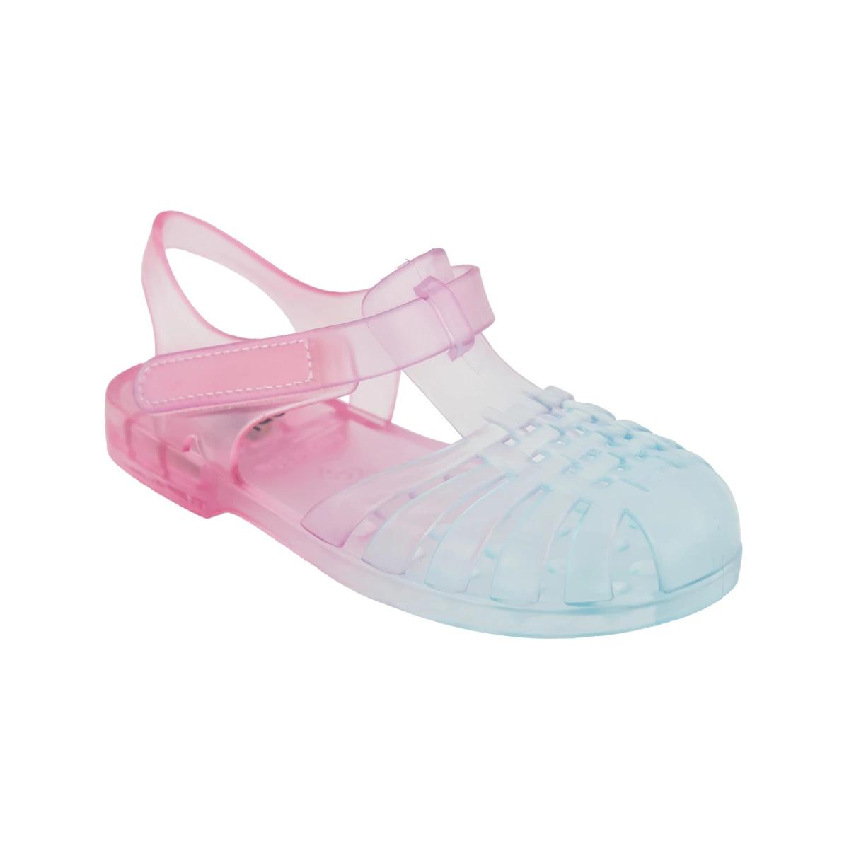 3 Junior Light Up Jelly Sandals Ombre, 3 of 6