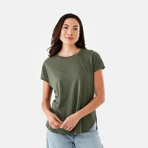 Extended Sleeve Slub T-shirt