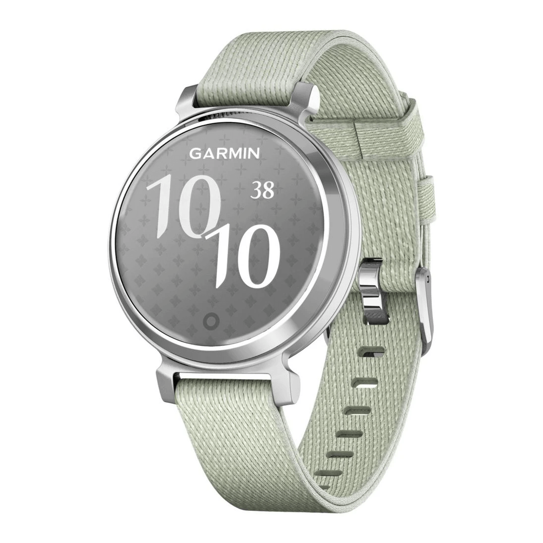 1 Garmin Lily 2 Smartwatch Silver Grey Fabric Band, 1 of 6