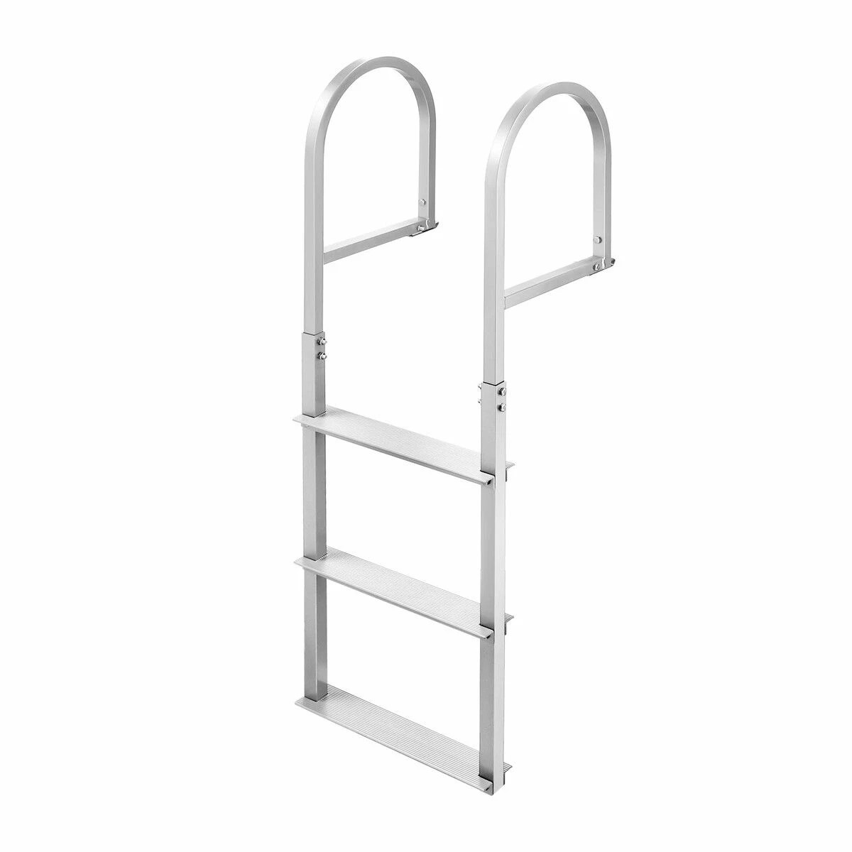 1 OGL 3-Step Boat Dock Pool Ladder Removable Aluminium Stairs, 1 of 7