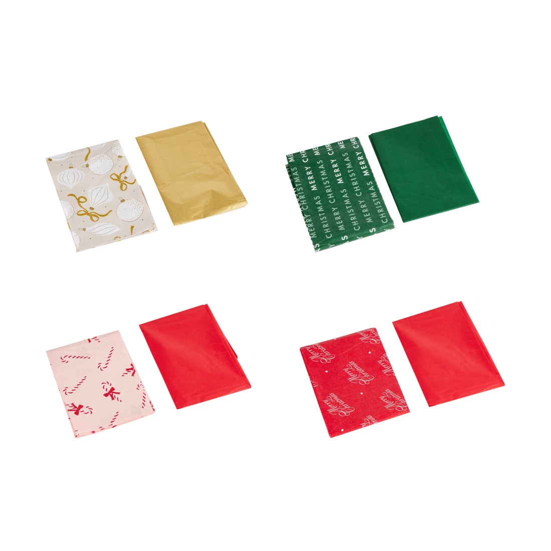 3 6 Pack Christmas Tissue Paper - Assorted, 3 of 5