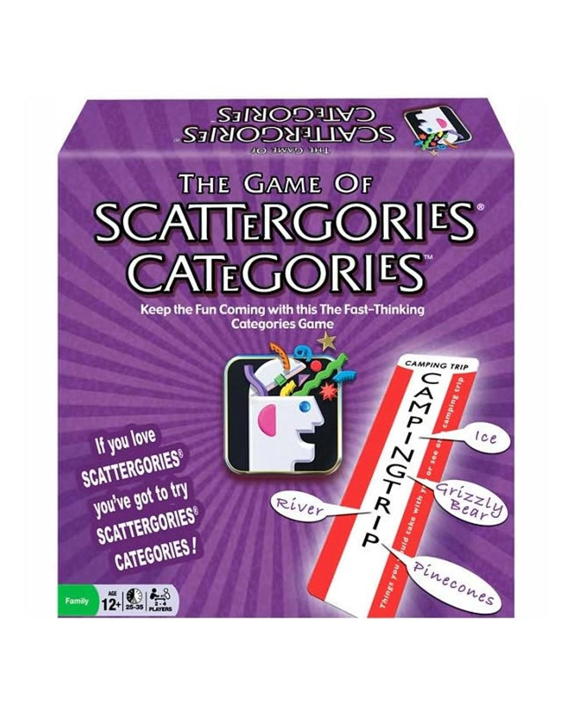 1 Scattergories Catergories Board Game, 1 of 1
