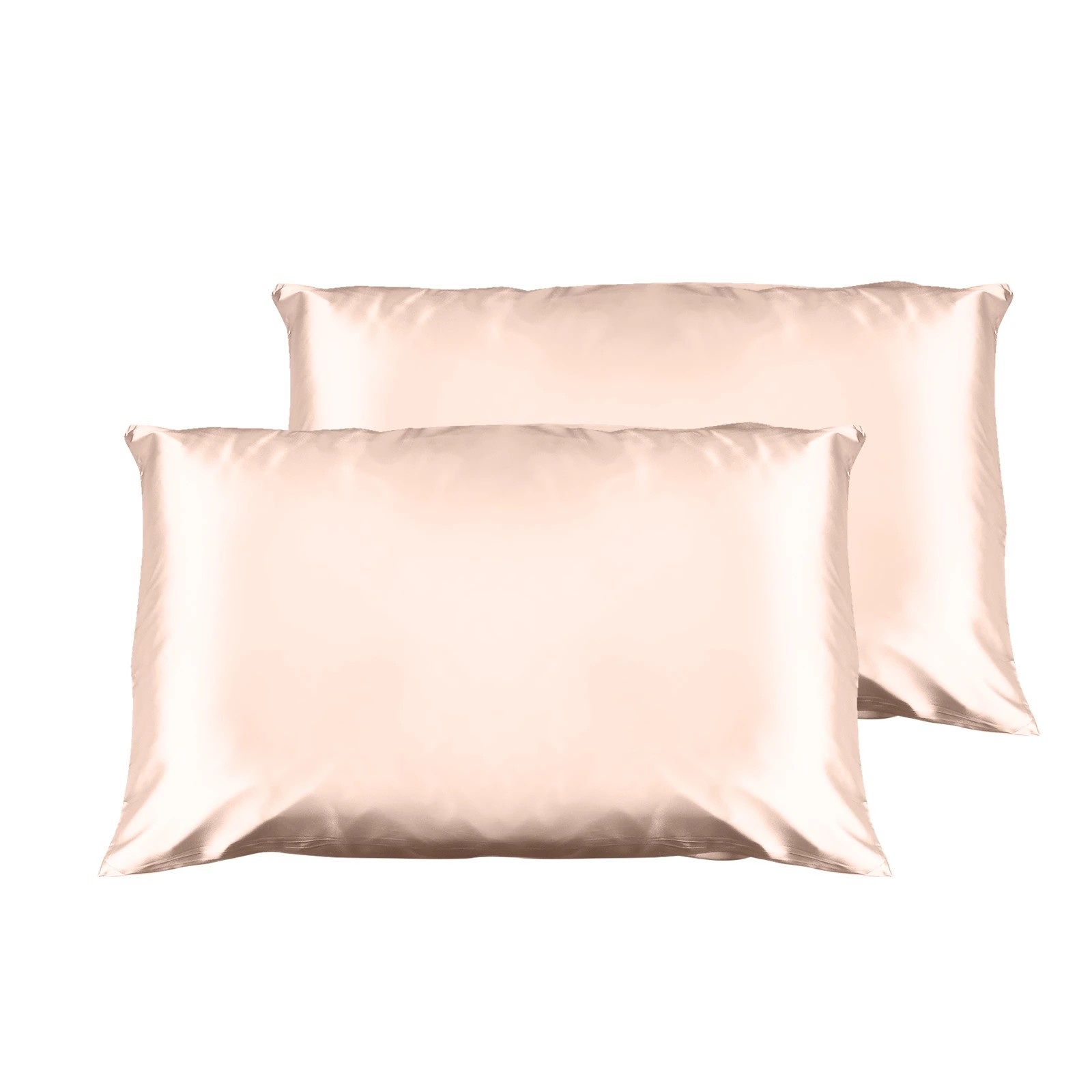 1 Casa Decor Luxury Satin Pillowcase Set With Gift Box Luxury Bedding  Twin Pack - Pink, 1 of 10
