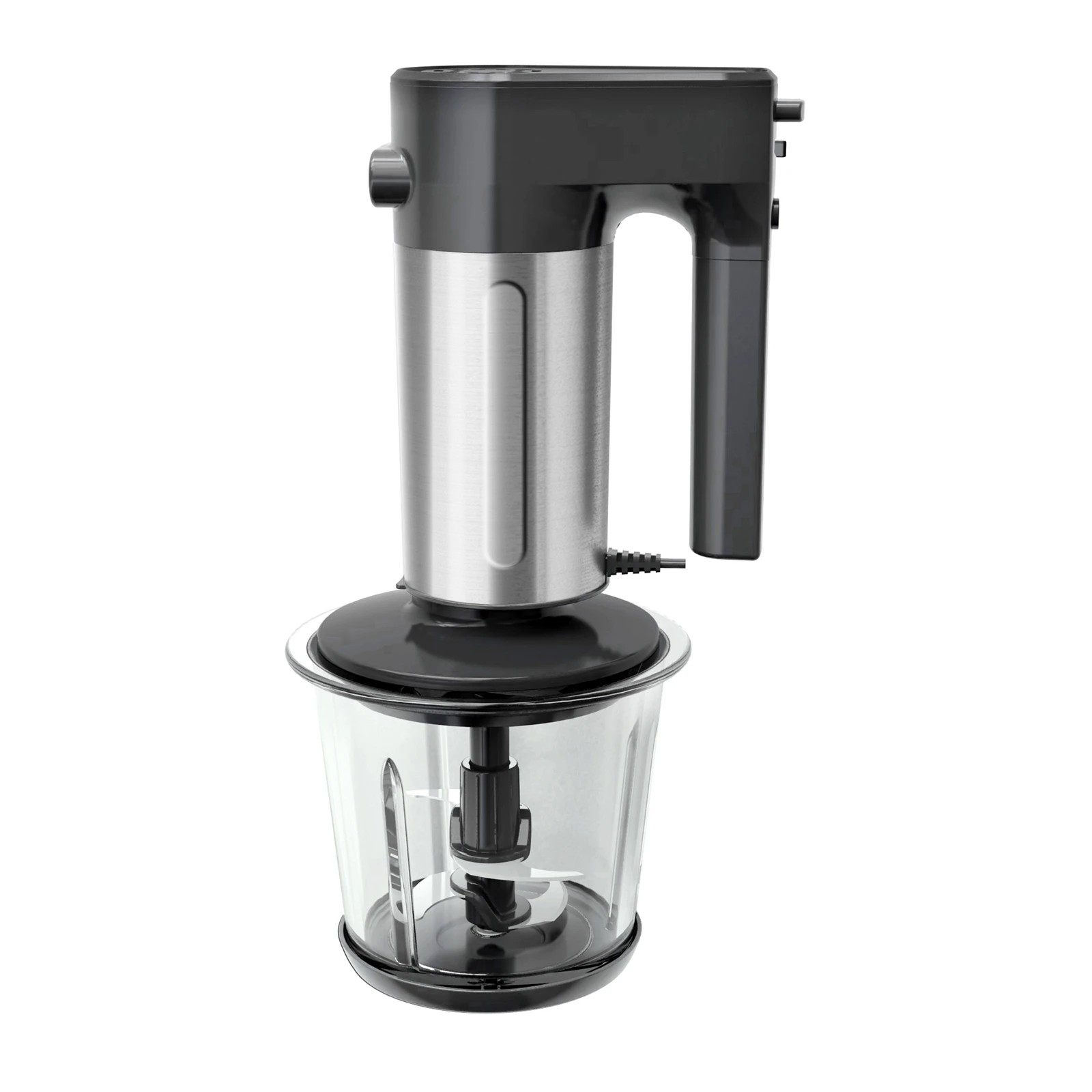 3 TODO 1L Multi Chopper Processor Hand Mixer Beater 300W Glass Bowl Dual Blade, 3 of 6