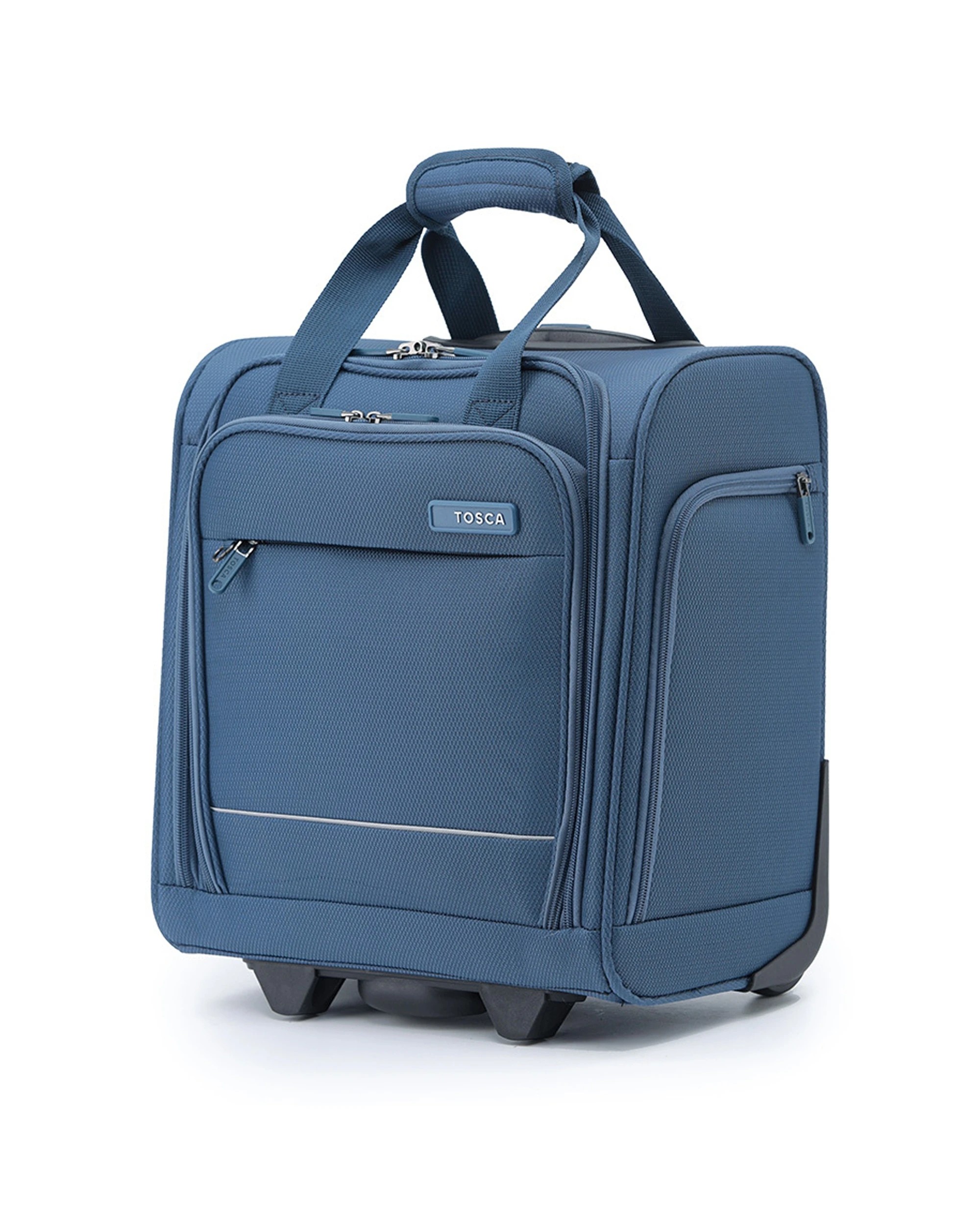 3 Tosca So Lite Small Under Seat Carry On - Blue, 3 of 5