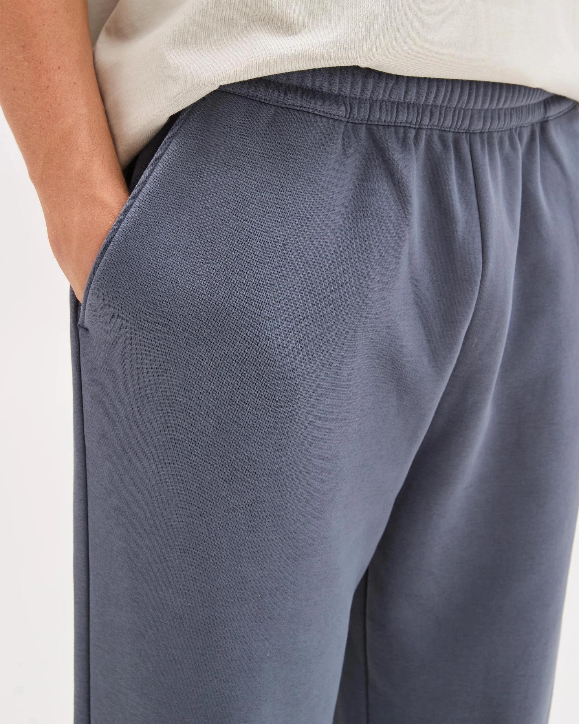 5 Commons Australian Cotton Blend Heavyweight Cuffed Trackpants OMBRE BLUE, 5 of 6