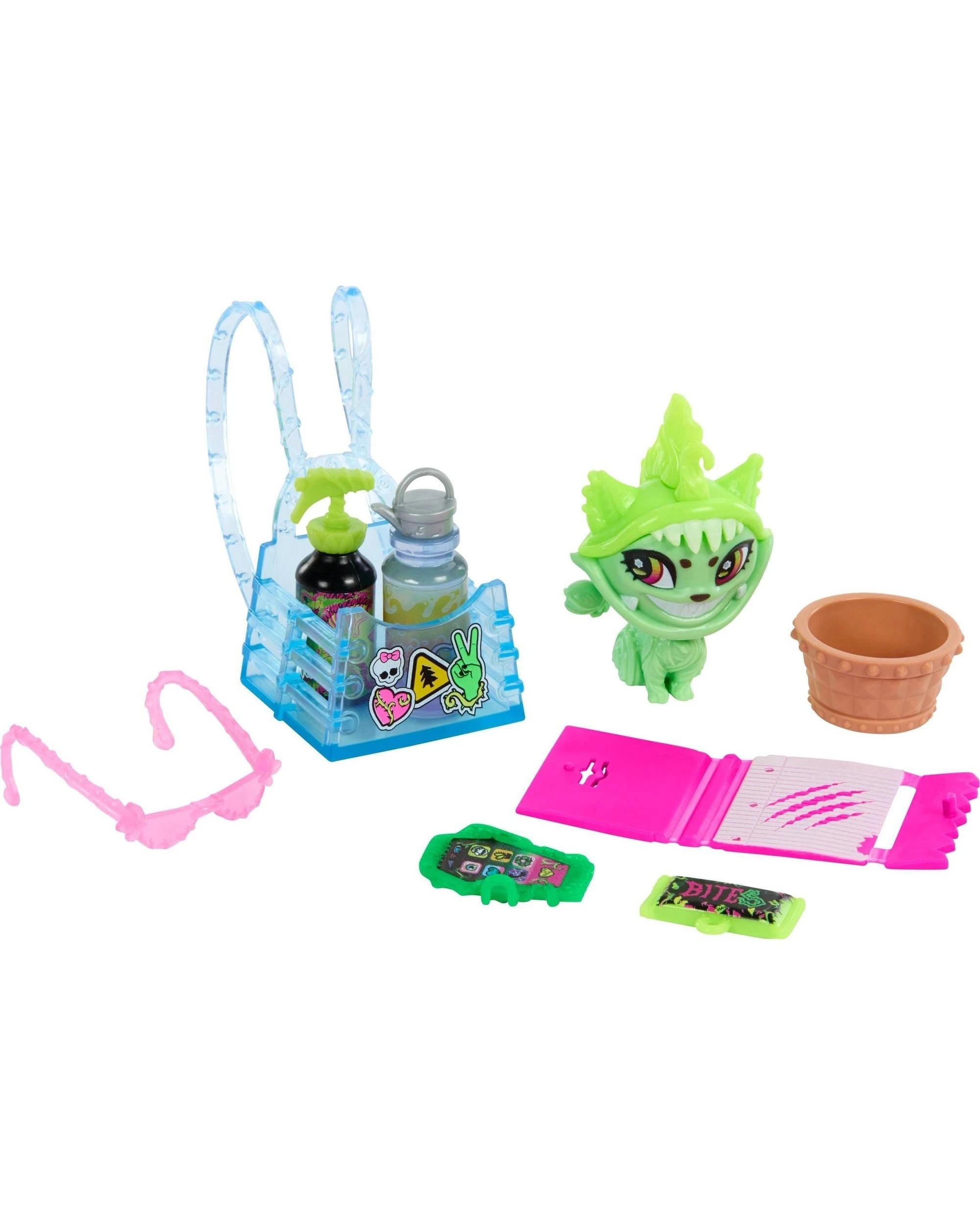 3 Monster High Venus McFlytrap With Chewlian Pet Fashion Doll, 3 of 5