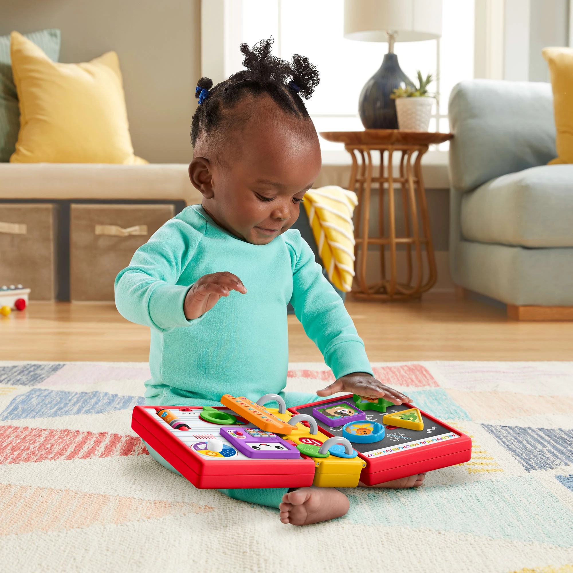 6 Fisher-Price Laugh and Learn 123 Schoolbook  Electronic Learning Toy, 6 of 6