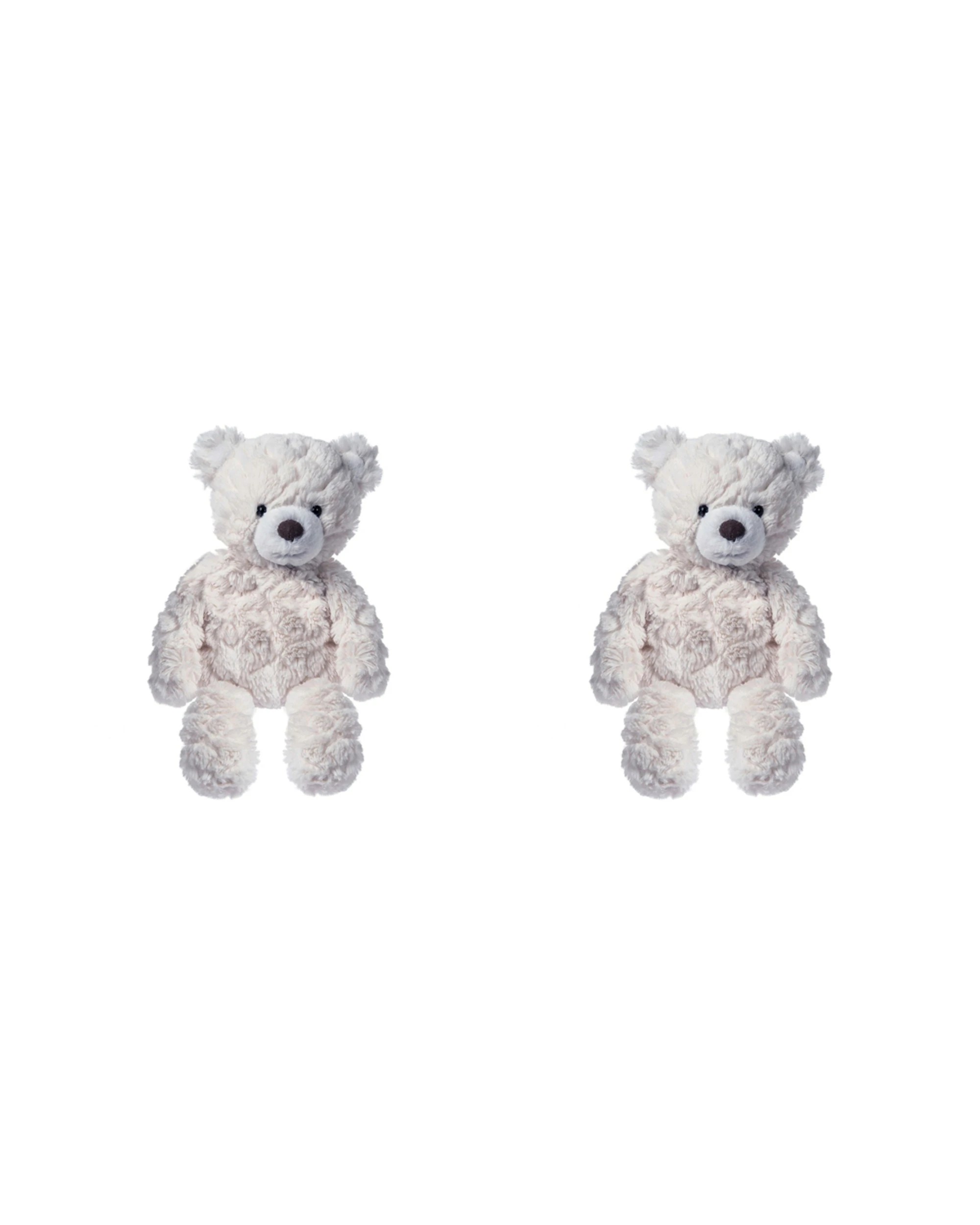 1 Mary Meyer 2pc Nursery Bear Soft Plush Kids Toy 28cm - Beige, 1 of 4