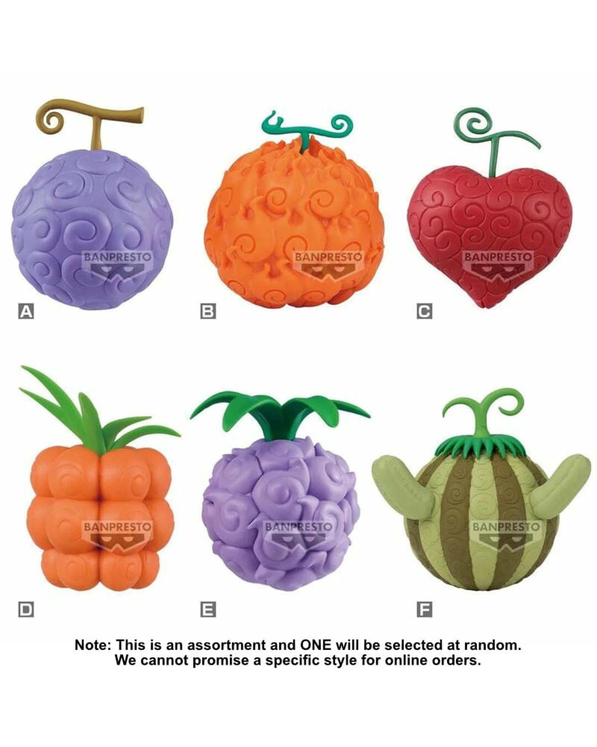 2 Banpresto One Piece Devil Fruit Collection Vol. 6 Figure Assorted, 2 of 2