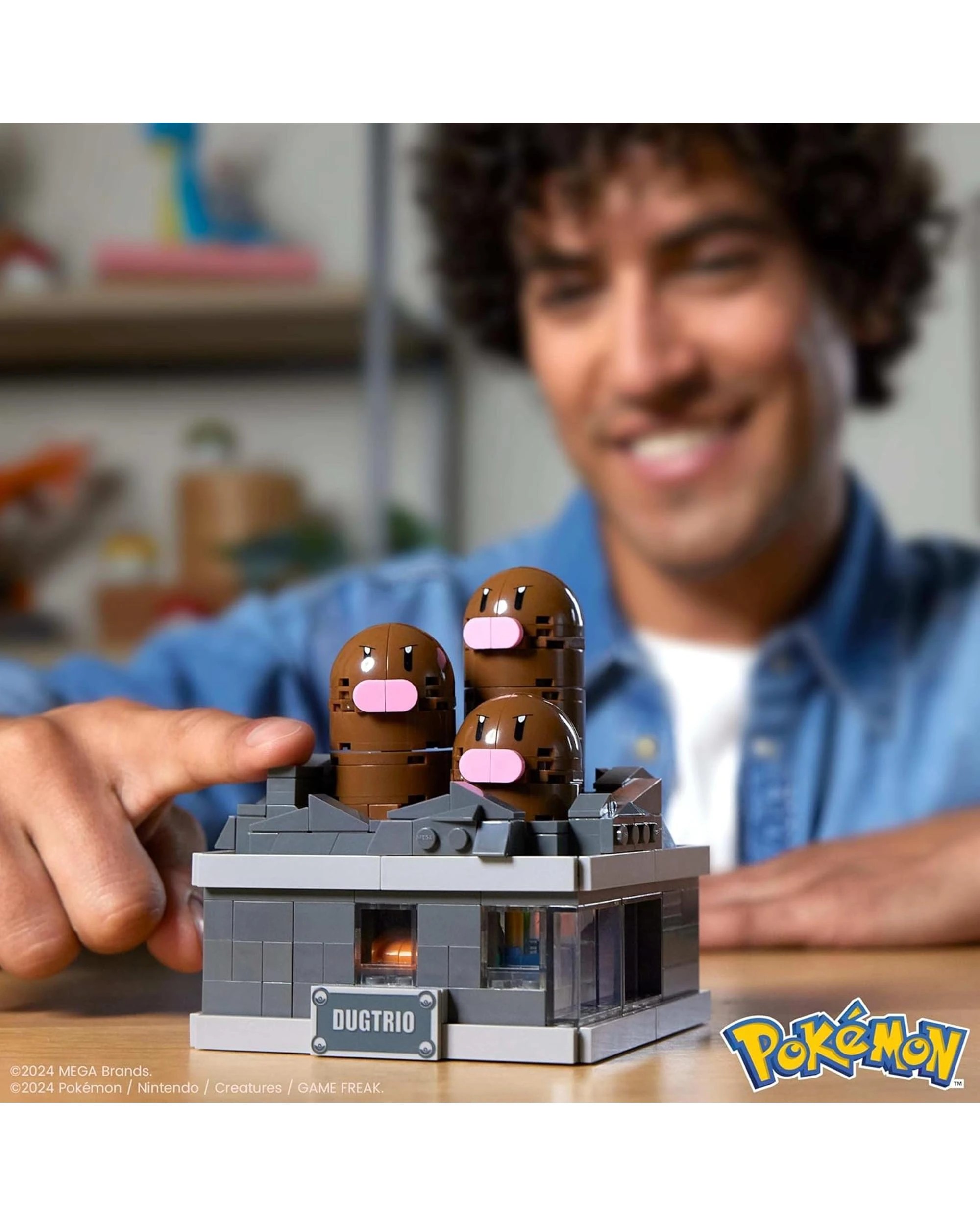 2 Mega Pokemon Mini Motion Dugtrio Building Set, 2 of 6