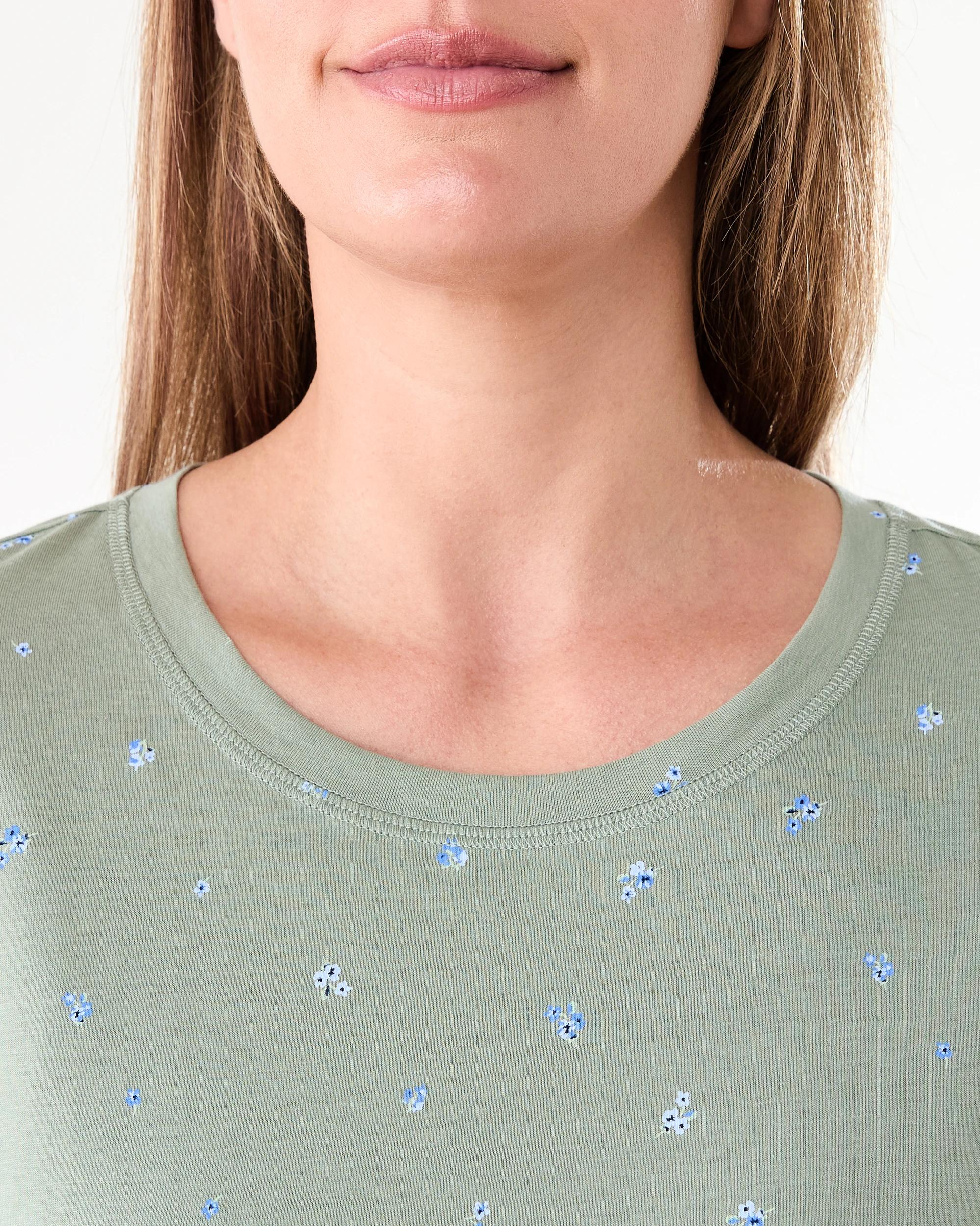 5 Cotton Long Sleeve Print Knit Nightie Diy Frl Gn, 5 of 8