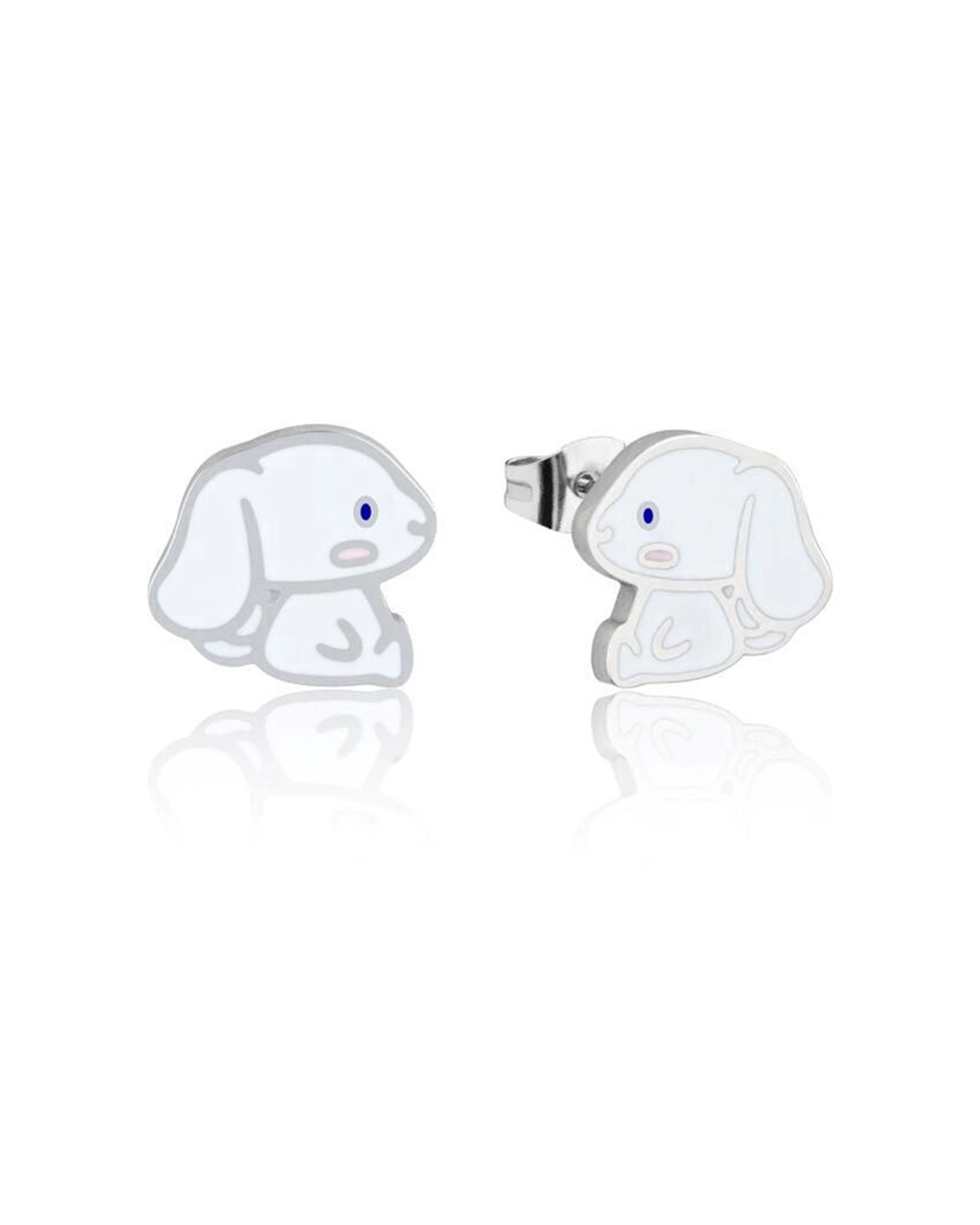 1 Couture Kingdom ECC Sanrio Hello Kitty Cinnamoroll Earrings 12mm - Silver, 1 of 2