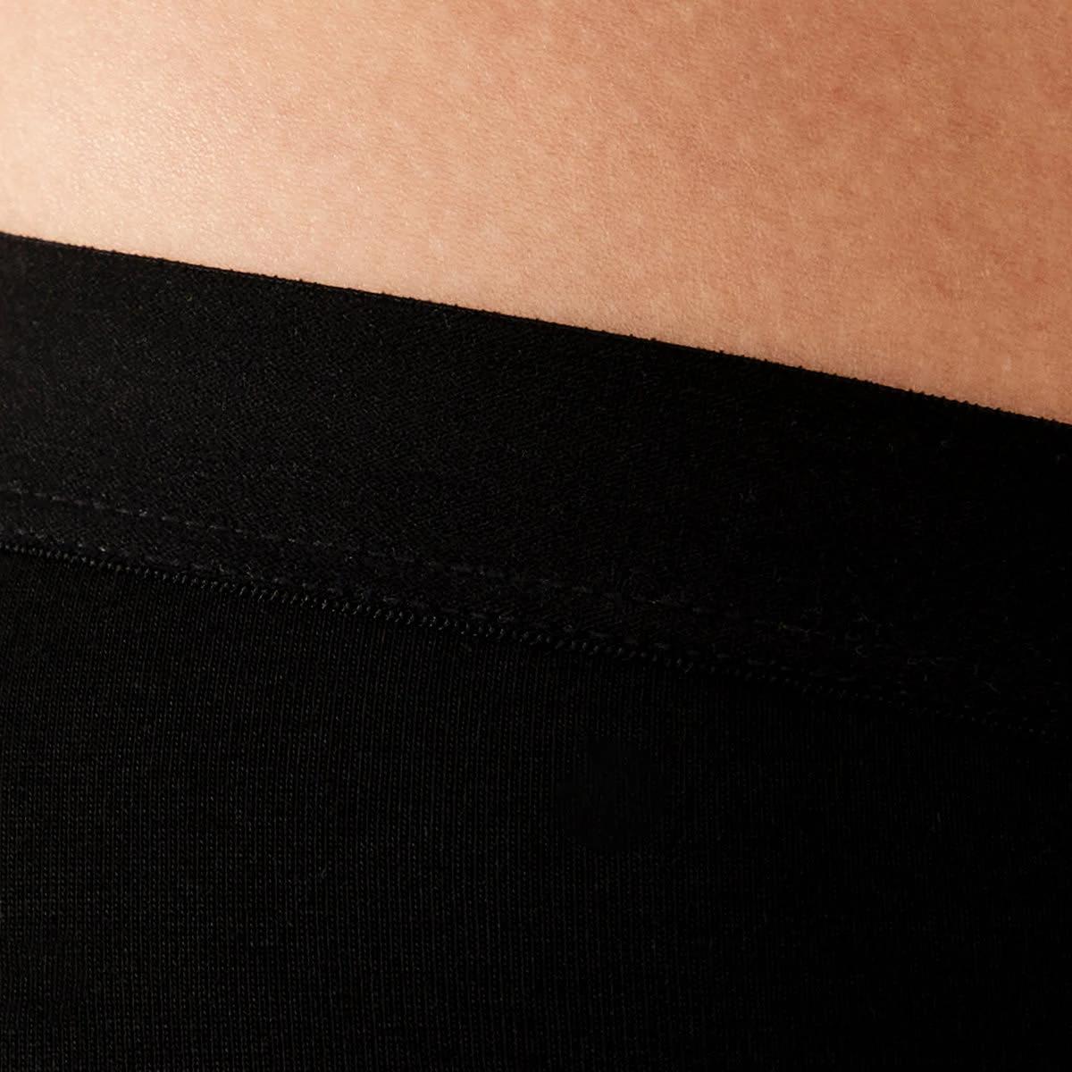 7 2 Pack Boyleg Period Briefs - Heavy and Moderate Flow Black, 7 of 7