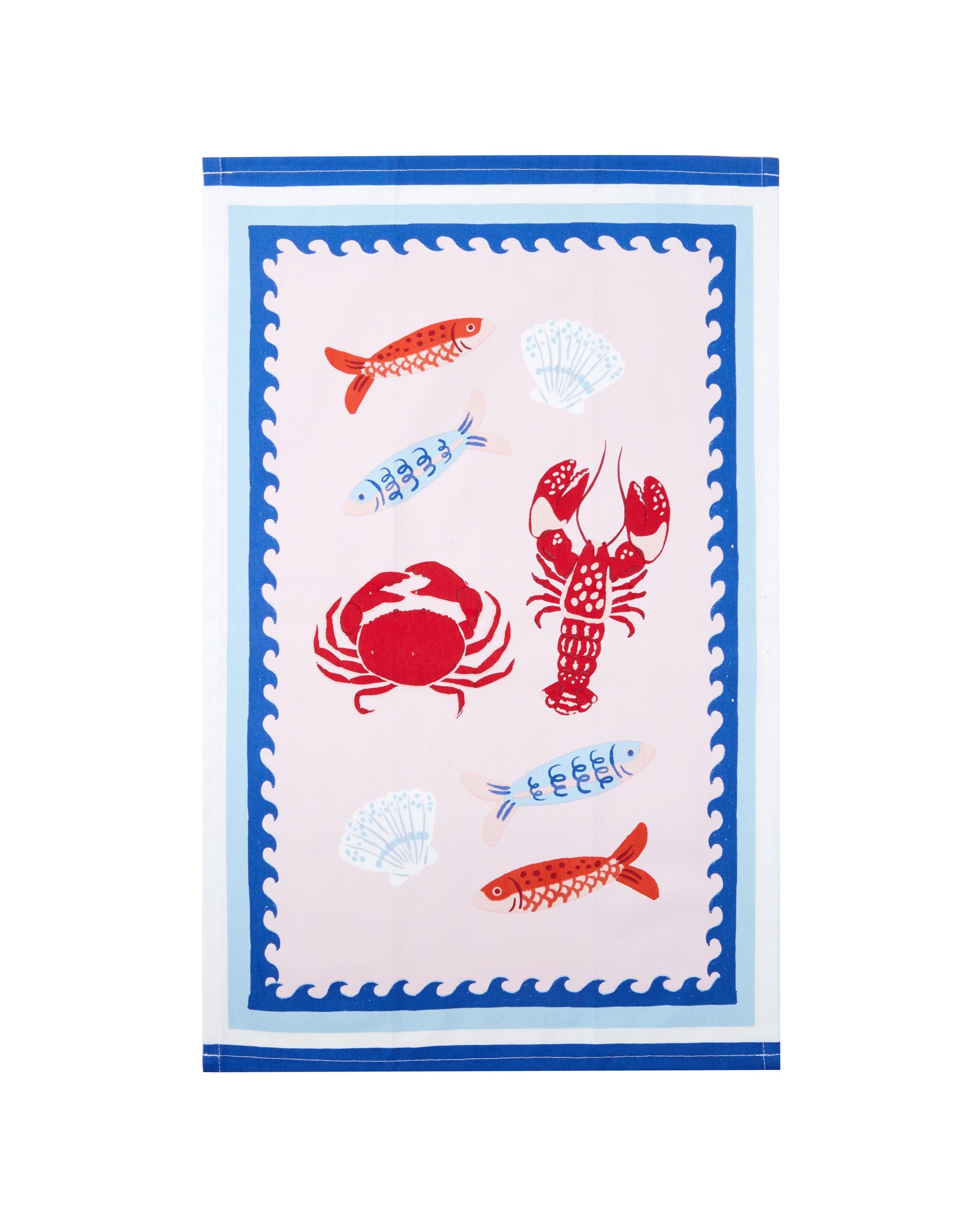 5 3 Pack Sardine Summer Tea Towels, 5 of 6
