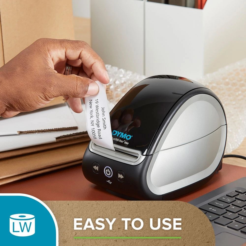 3 Dymo LabelWriter Large Address Labels 36 x 89mm White 12 Pack, 3 of 7