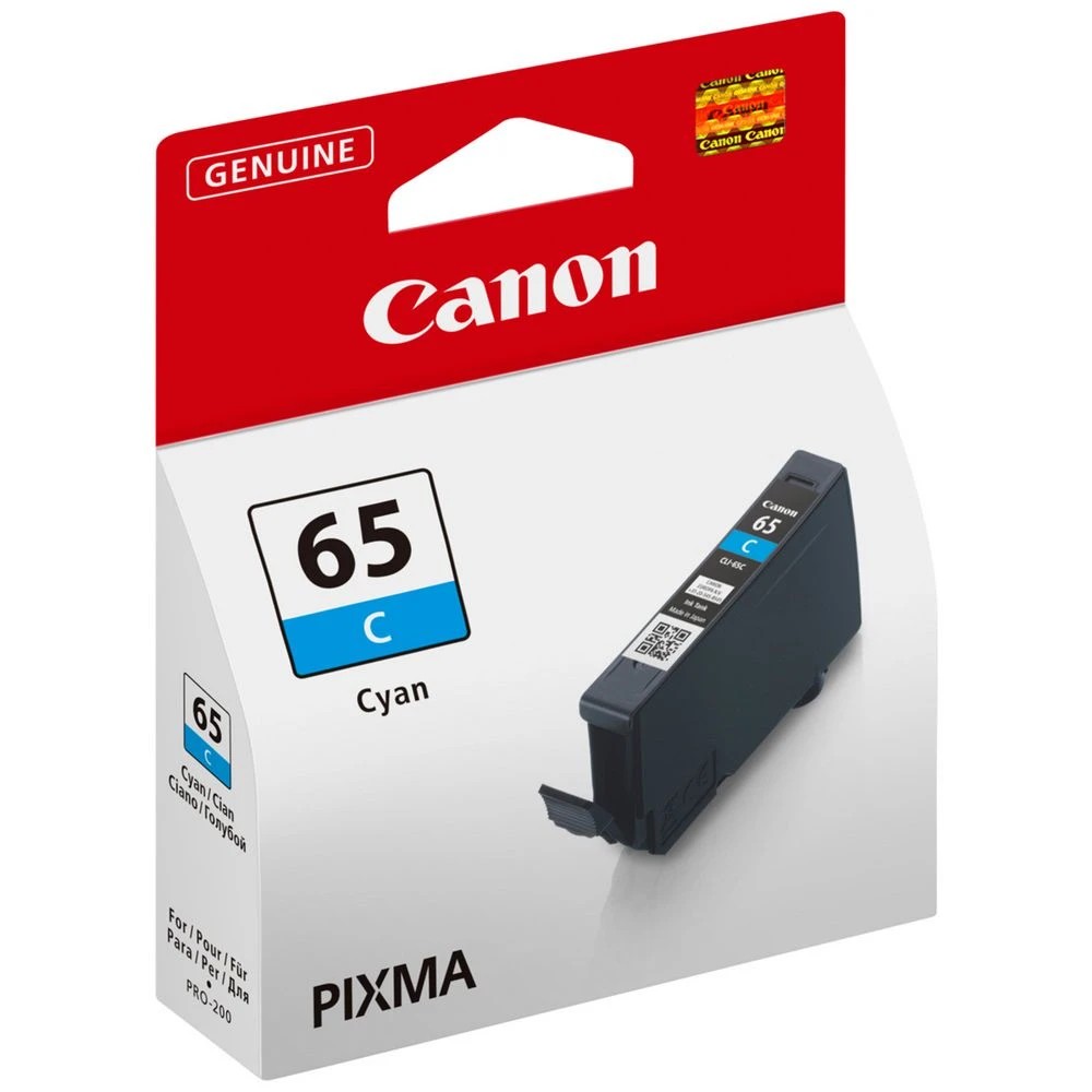2 Canon CLI65 Ink Cartridge Cyan, 2 of 3