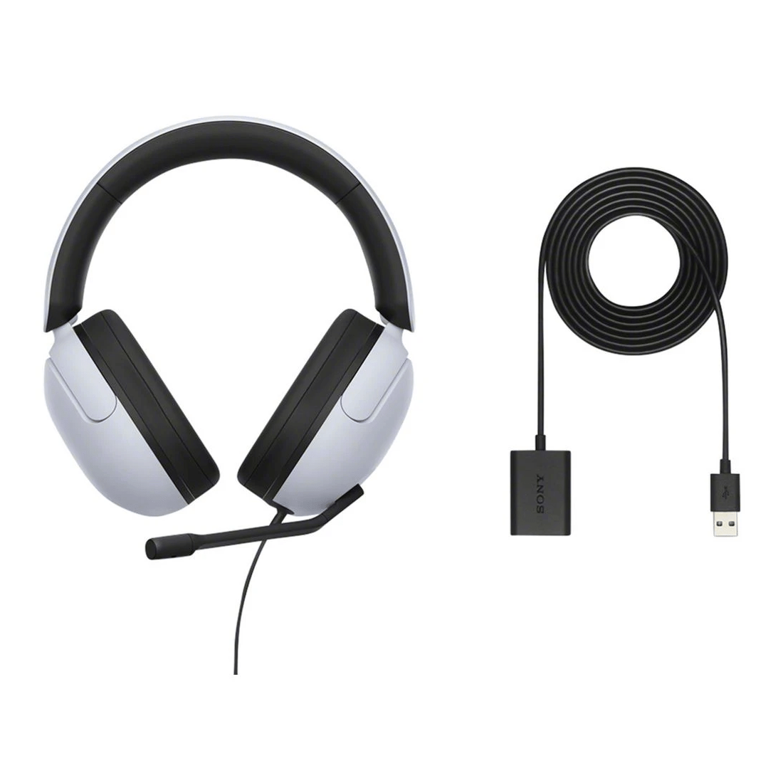 5 Sony - INZONE H3 Wired Gaming Headset (For PC/PS5) - White
 - White, 5 of 5