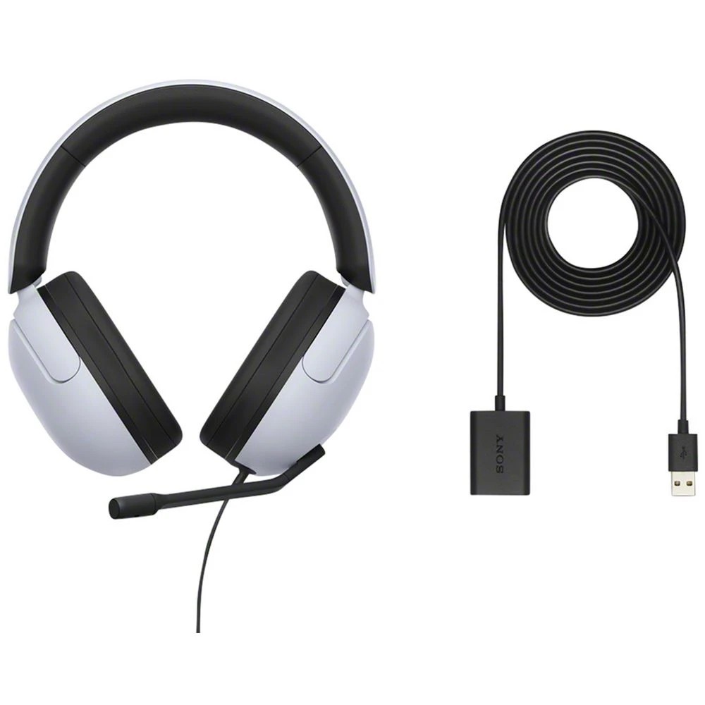 5 Sony - INZONE H3 Wired Gaming Headset (For PC/PS5) - White
 - White, 5 of 5