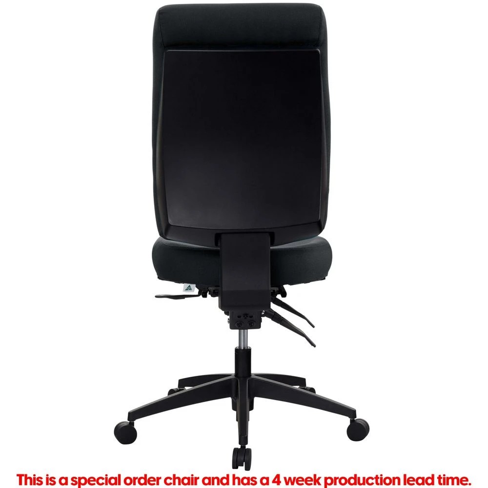 3 Buro Tidal High Back Fabric Chair Black Ergonomic Chairs and Desk Chairs, 3 of 10