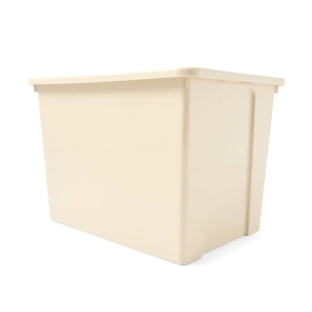 2 3 Pack 20L Storage Boxes - Beige, 2 of 10