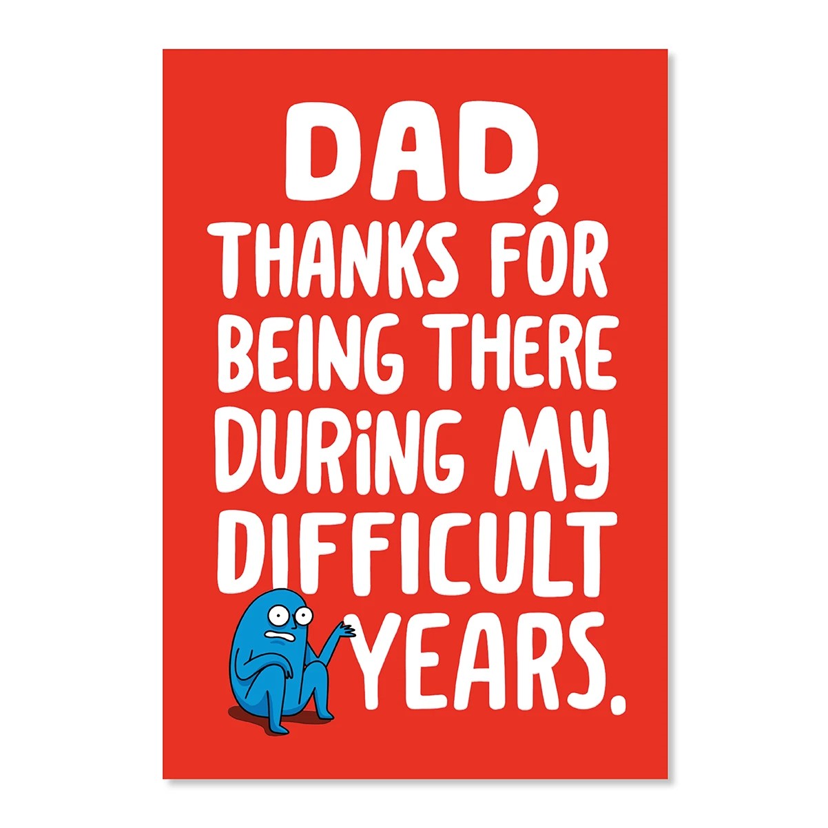 3 Hallmark Father's Day Card - DAD, Thanks for Being There During My Difficult Years, 3 of 3