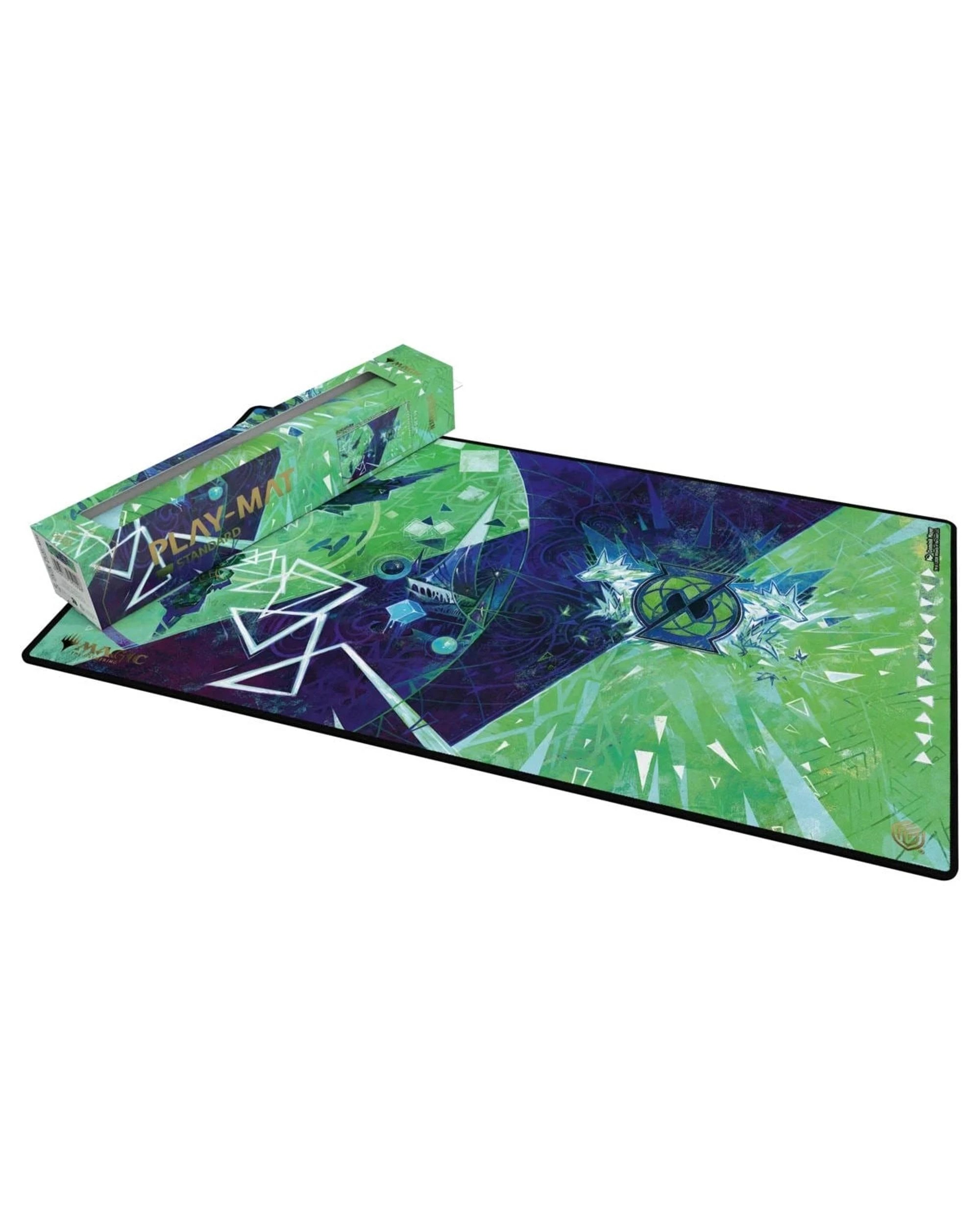 3 Ultimate Guard Magic the Gathering: Secrets of Strixhaven Quandrix Playmat - Green, 3 of 3