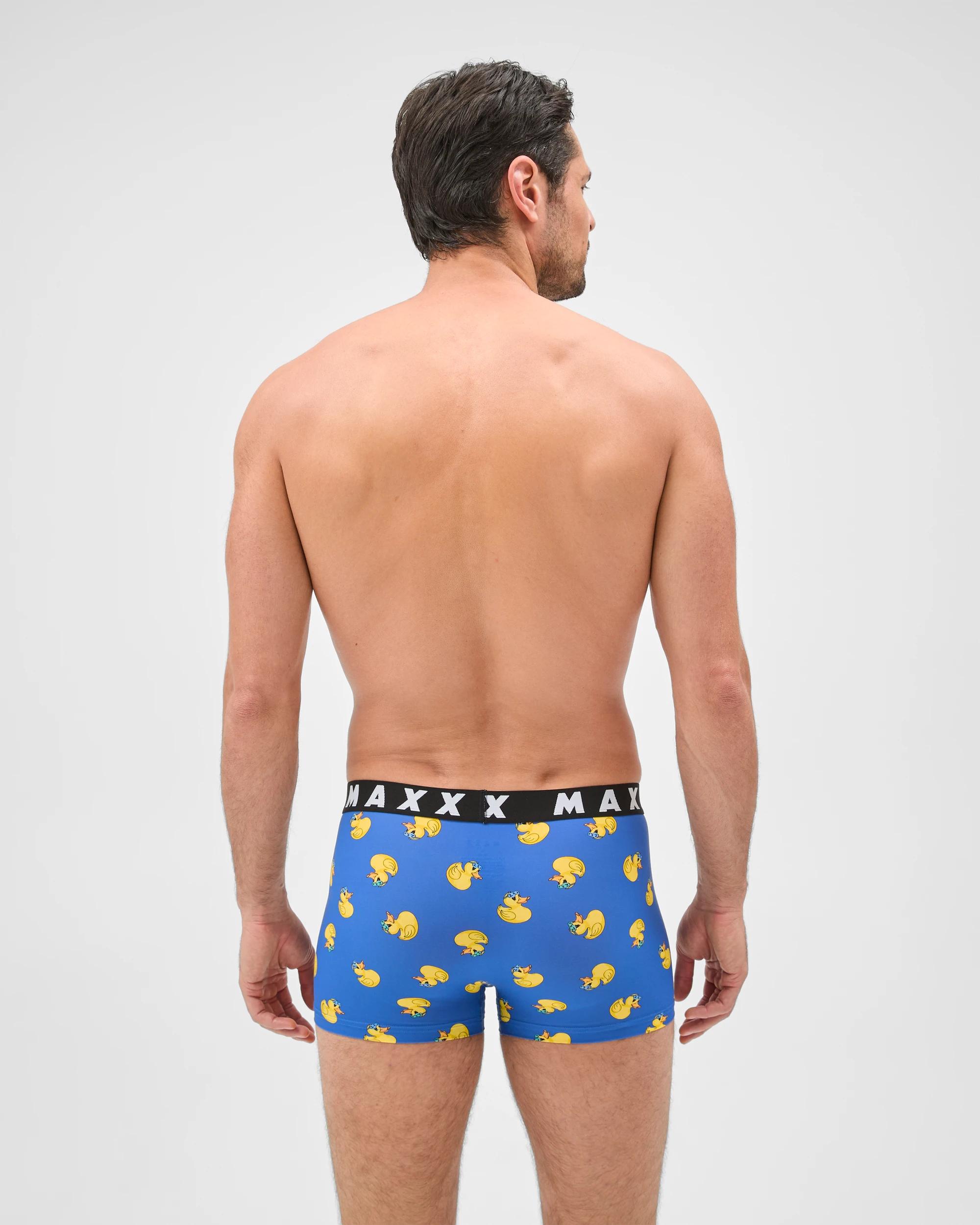 4 Maxx 3 Pack Microfibre Trunks MULTI DUCK, 4 of 4