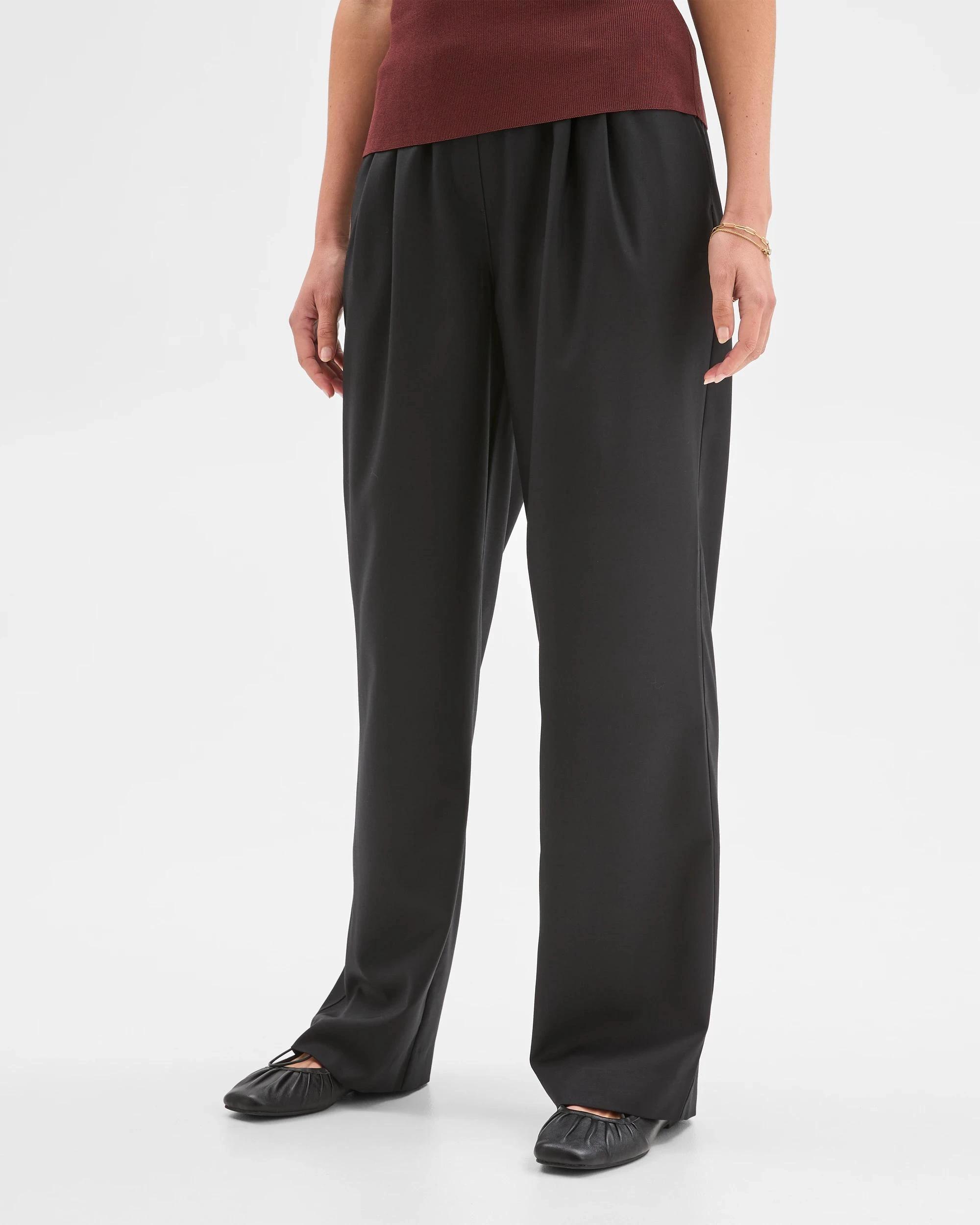 4 Target Woman Preview Wide Leg Pants BLACK, 4 of 6
