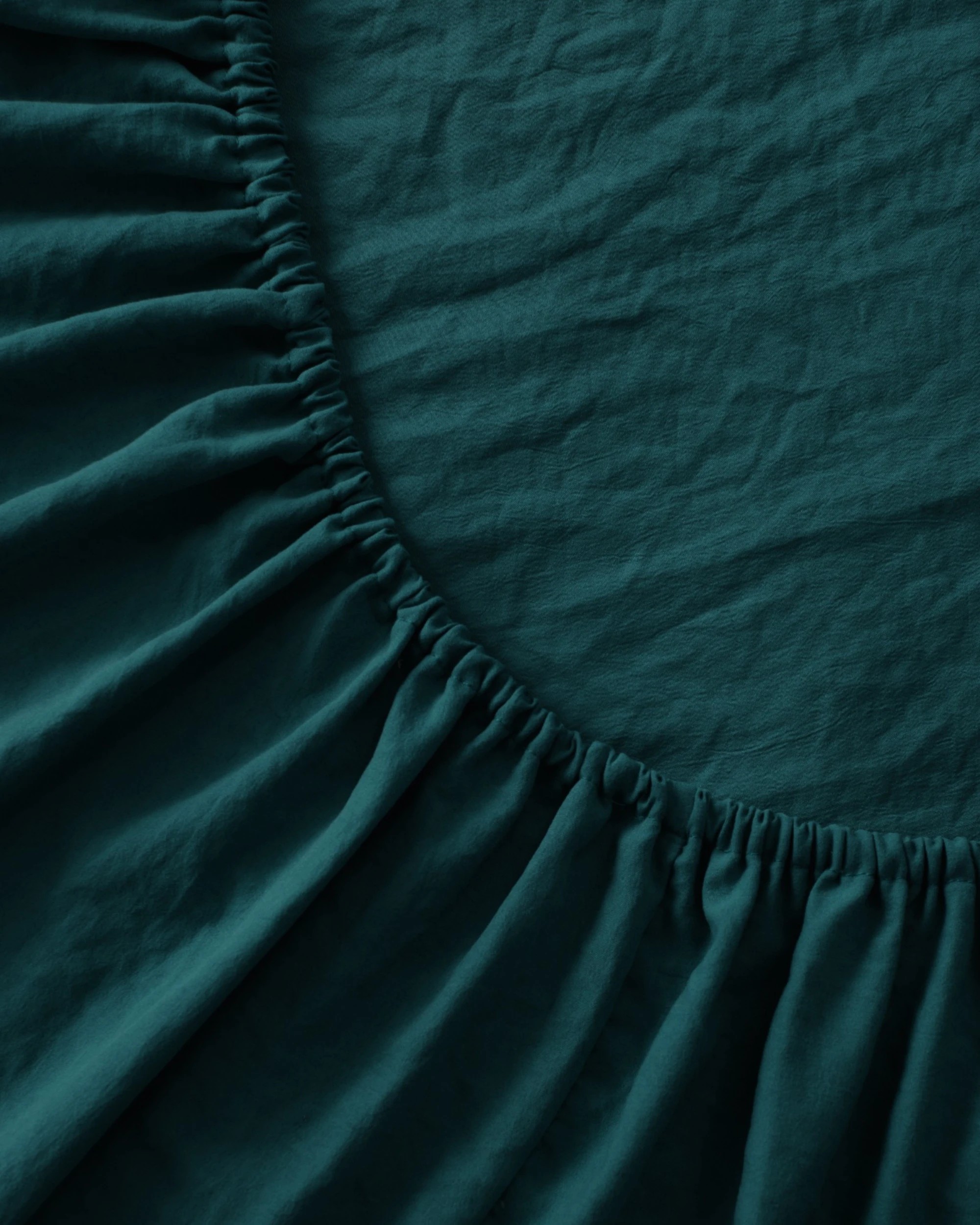 5 Dreamaker Superfine Washed Microfibre Combo Fitted Sheet Set - Super King Bed - Teal, 5 of 10