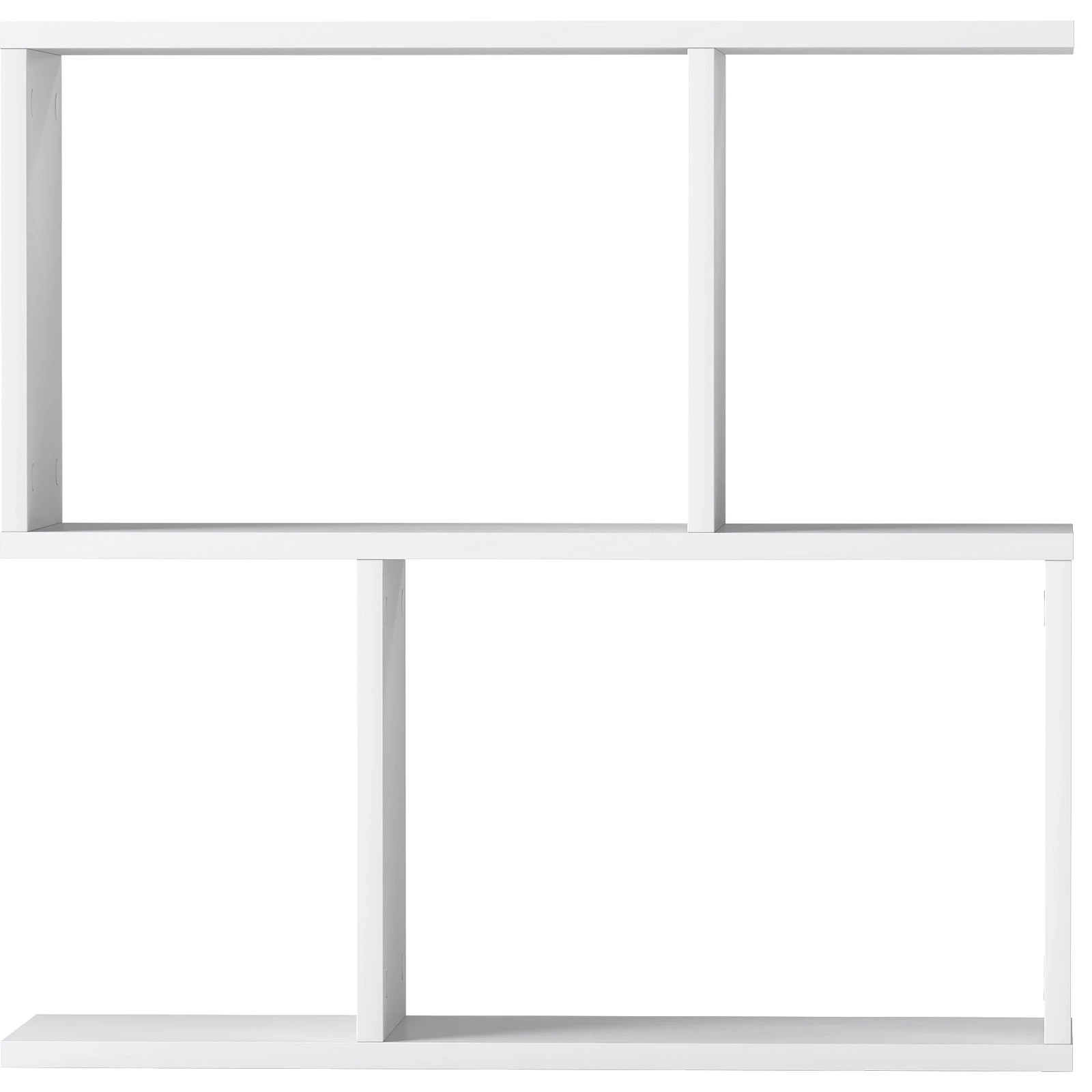 5 Levede Slim Side Table Two-Tier - White, 5 of 9