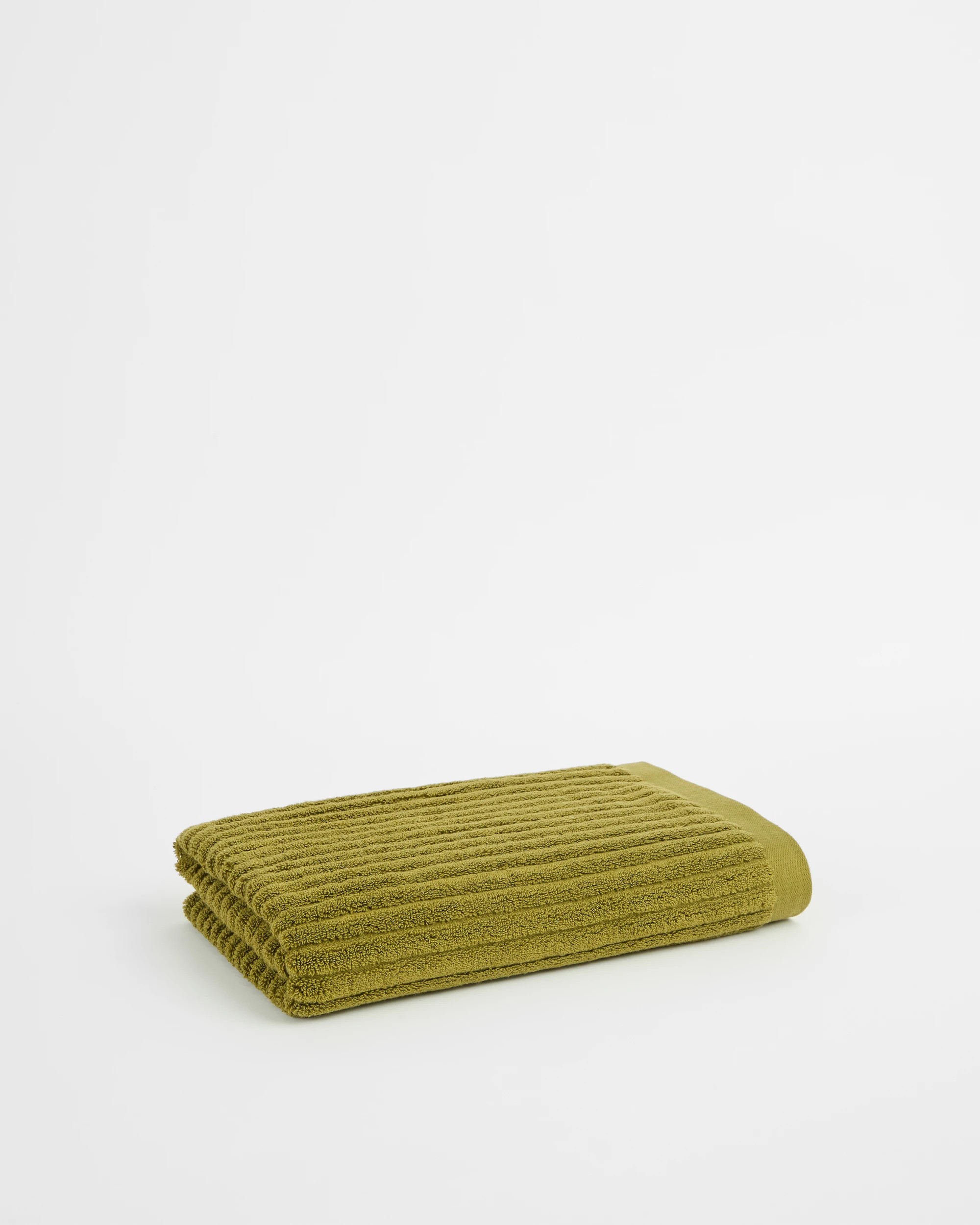 1 Target Dylan Australian Cotton Rib Bath Towel - Green, 1 of 2