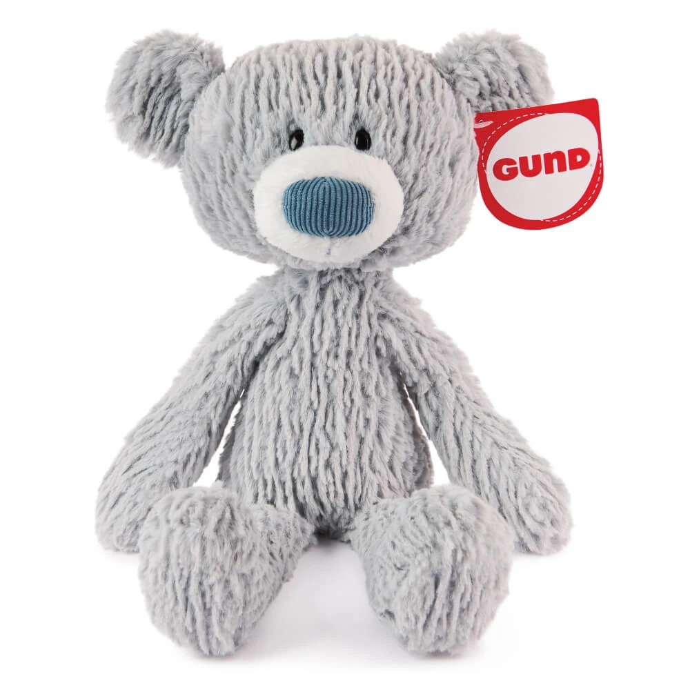 1 GUND - Wavy Toothpick Grey Plush 40cm, Soft Toy, 1 of 5