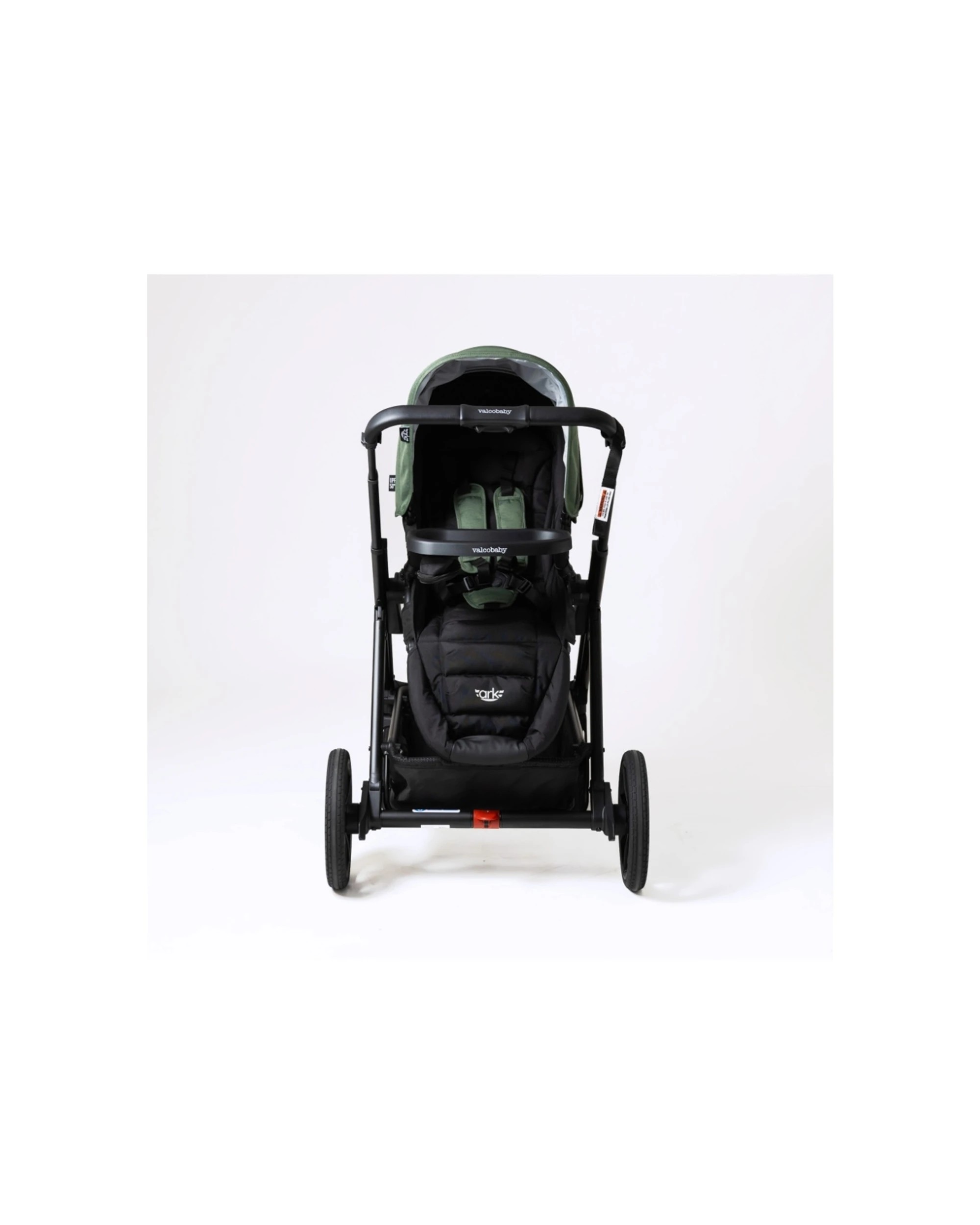 4 ValcoBaby Snack Tray Pram Stroller Accessory Easy Click-In Nested Cup Ark - Black, 4 of 6