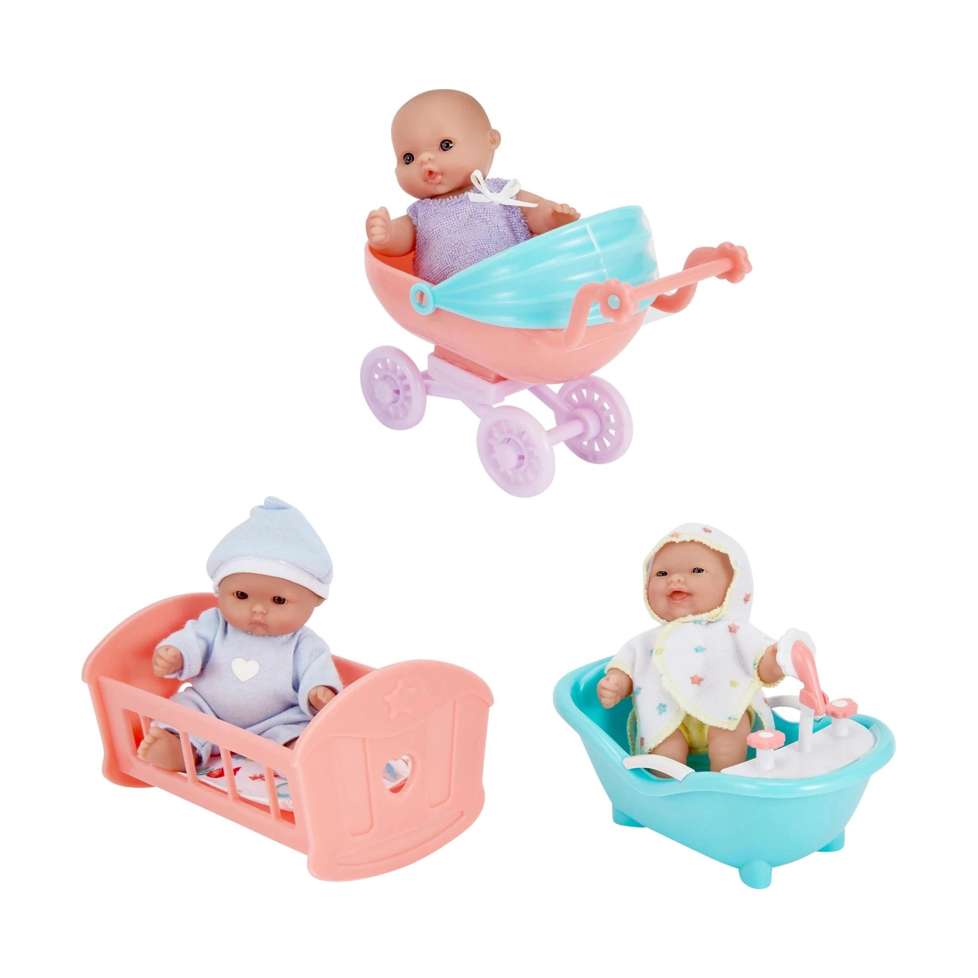 3 Lots to Love Babies Playsets - Assorted - Clear, 3 of 8