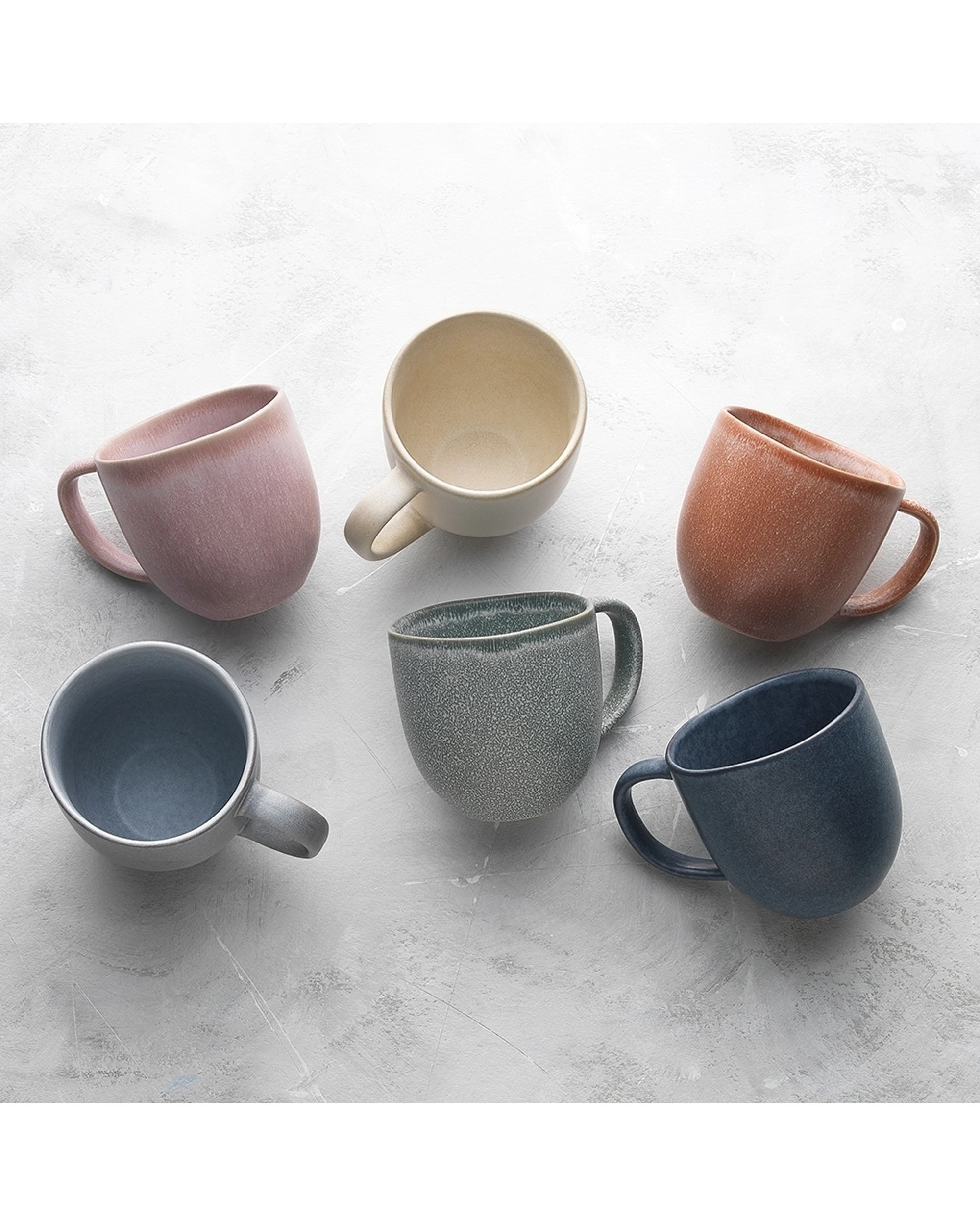 3 Ecology 4pk 340ml Dwell Drinking Tea Coffee Mug Durable Stoneware Jade - Green, 3 of 3