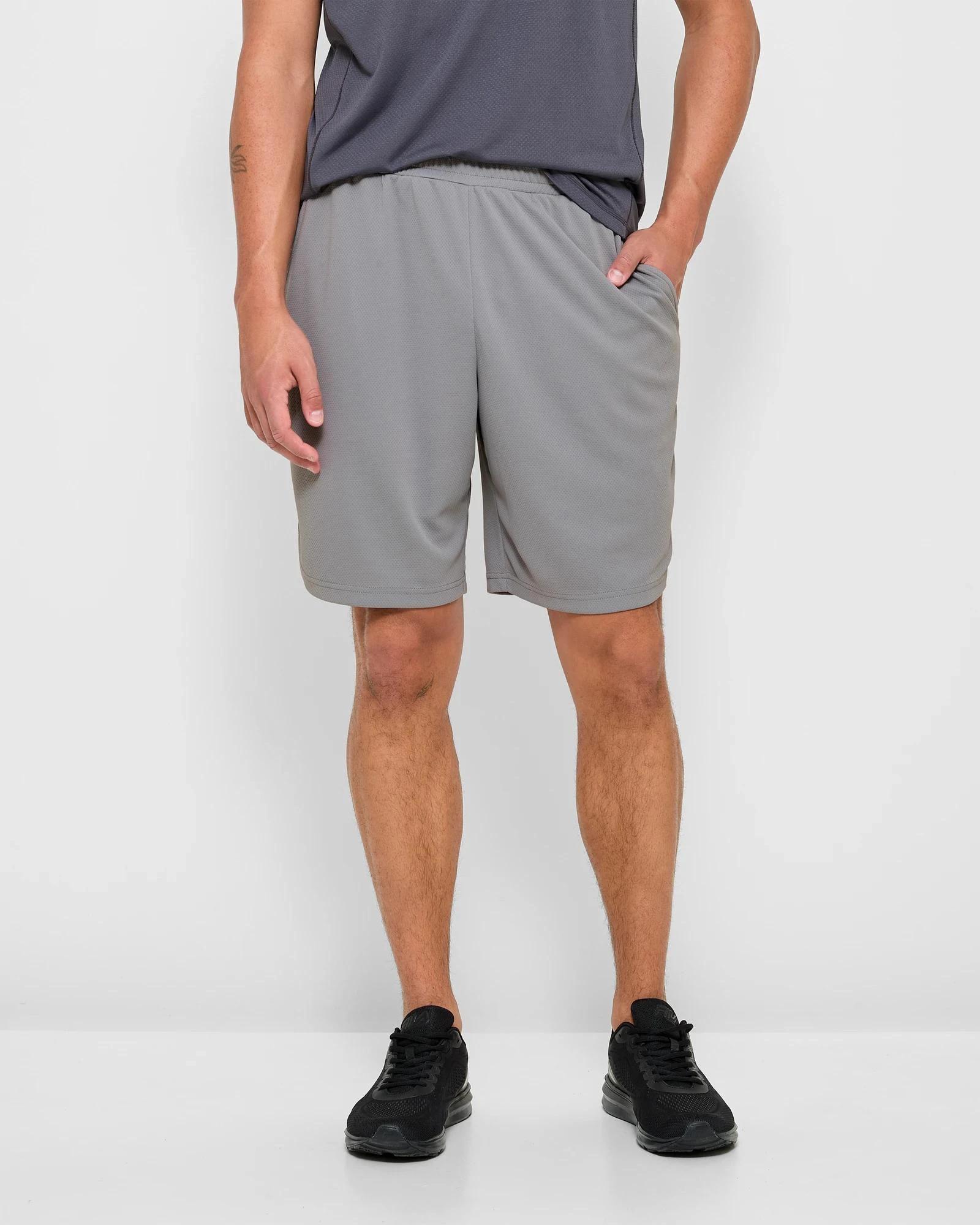 1 Target Active Knit Shorts MID GREY, 1 of 5