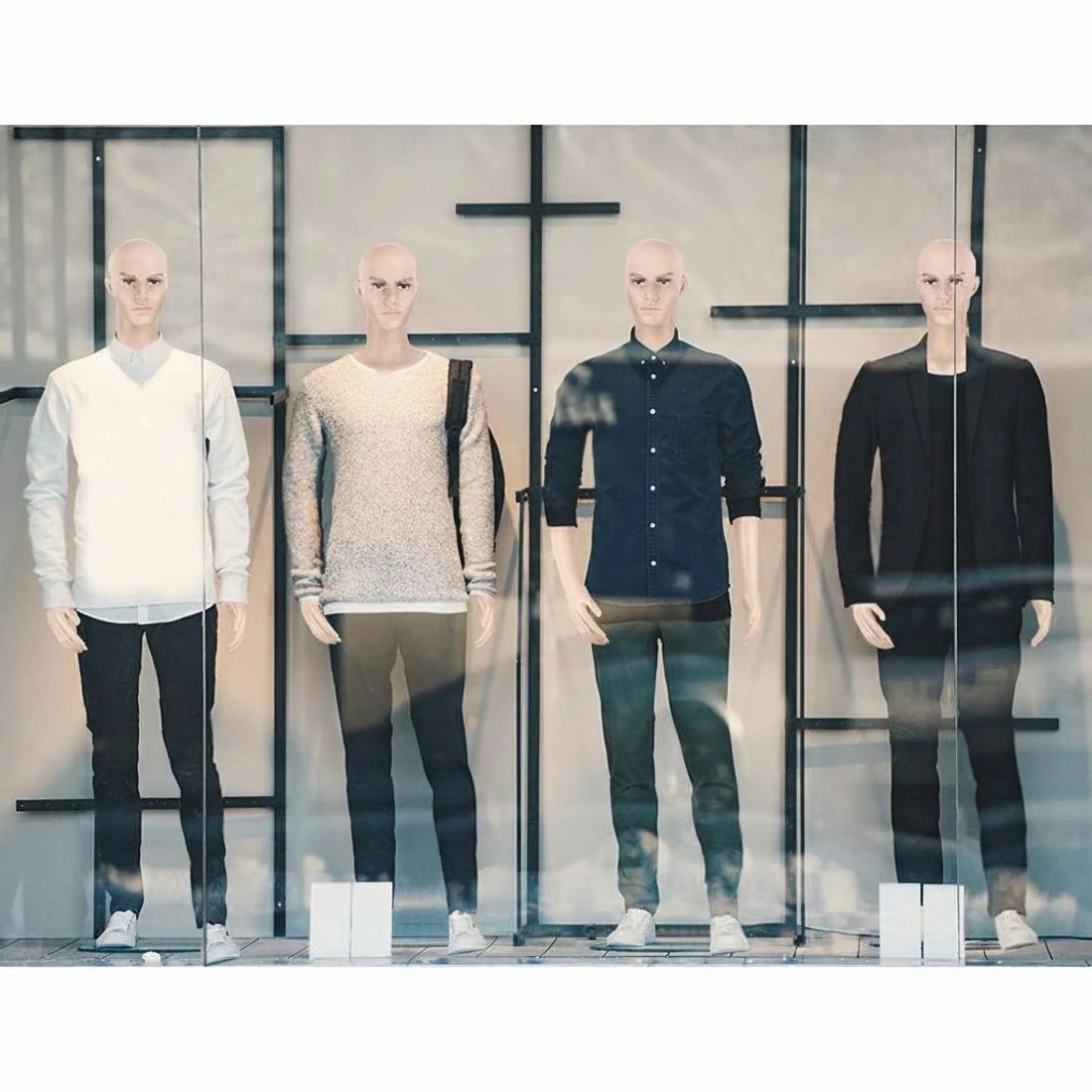 6 Embellir Male Mannequin Full Body Display Clothes Dummy Model Dressmaking Torso - White, 6 of 8