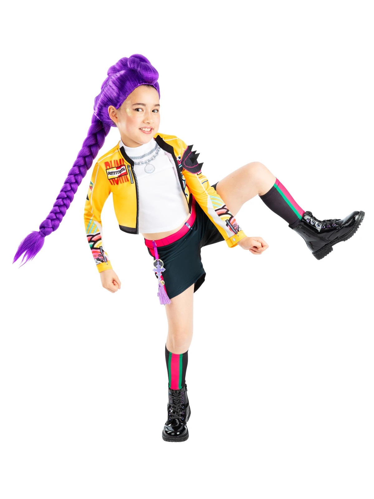4 KPop Demon Hunters Rumi Kids Costume - Ages 7-8, 4 of 10