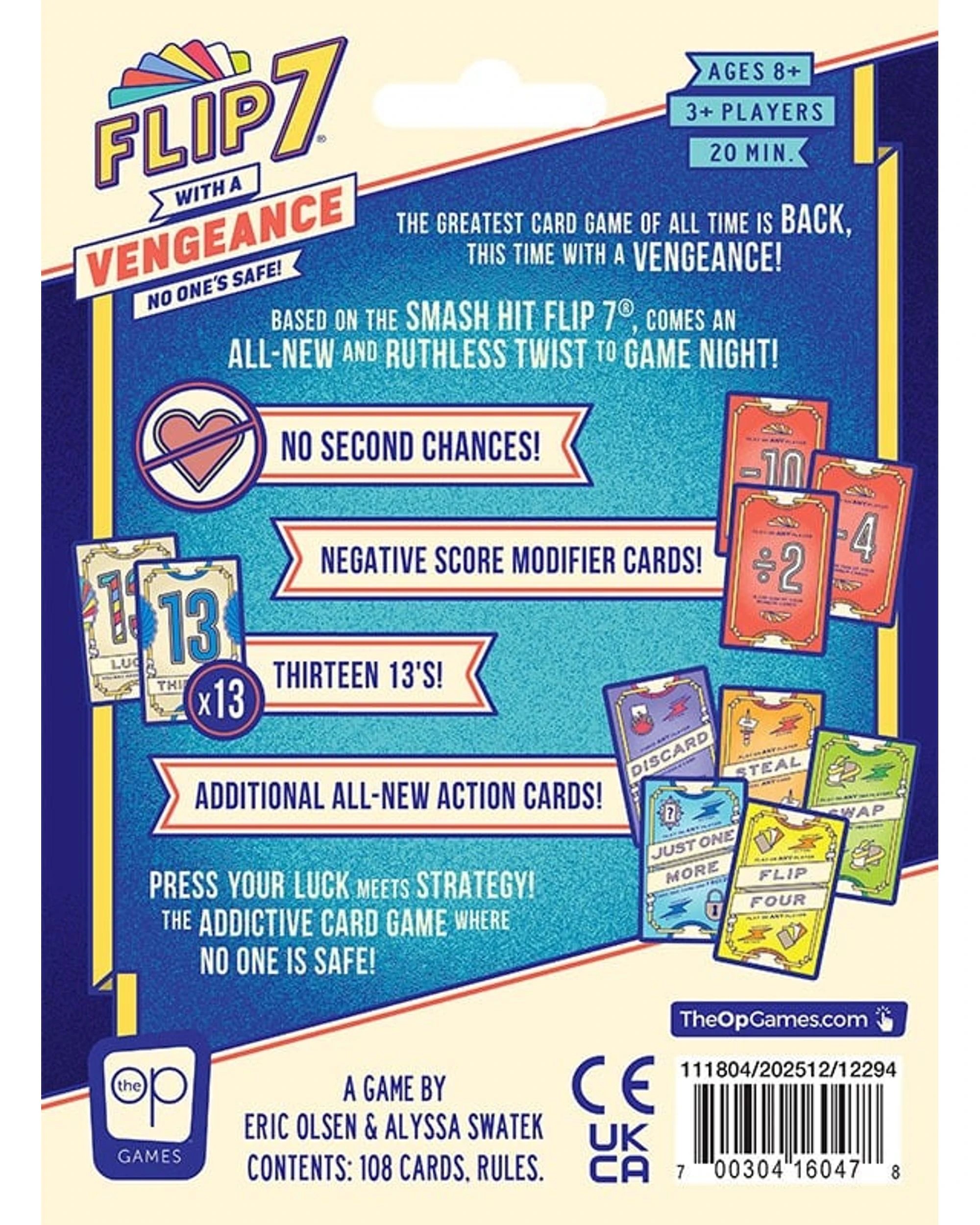 5 Flip 7 With A Vengeance Card Game, 5 of 5