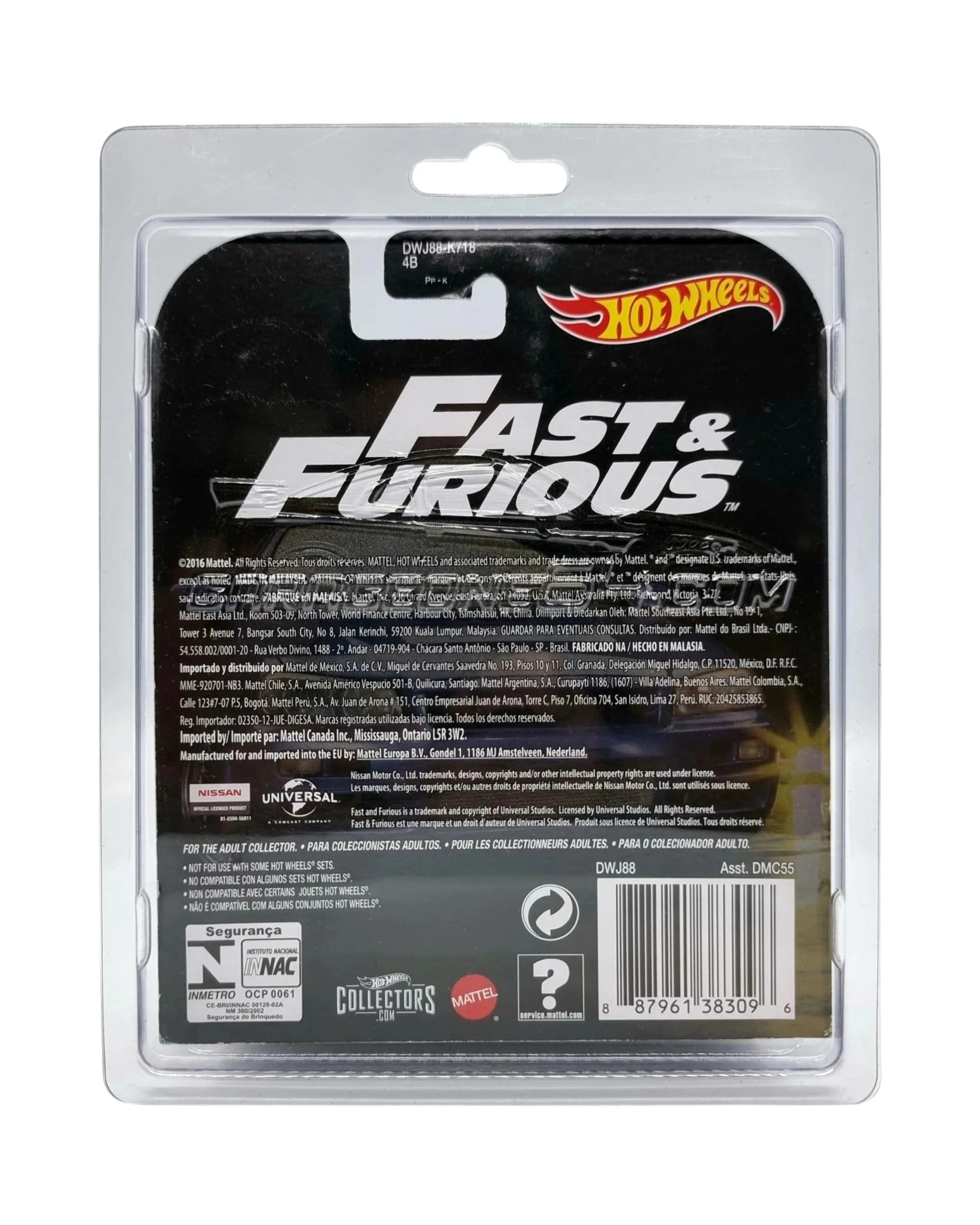 6 Hot Wheels Premium Protectors Display Case 10 Pack, 6 of 6