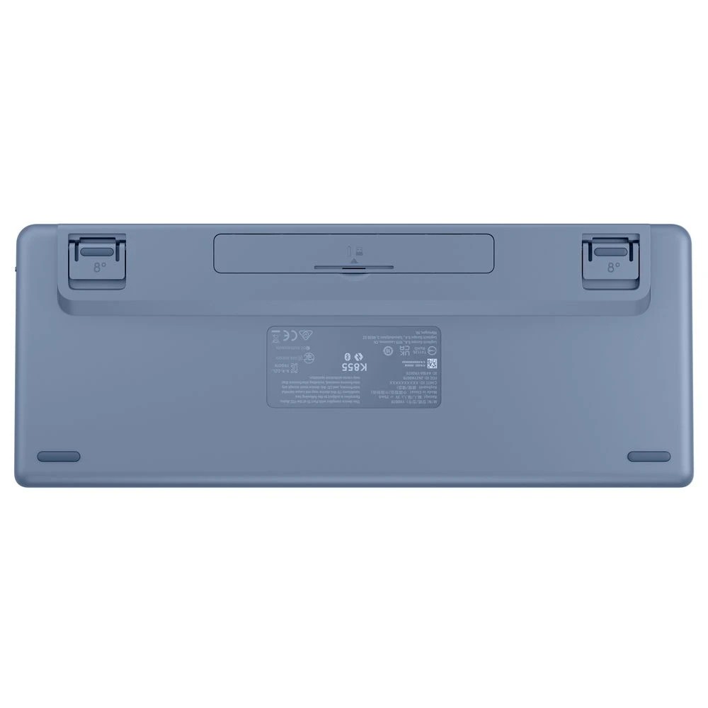 5 Logitech K855 TKL Wireless Mechanical Keyboard Blue Grey, 5 of 6